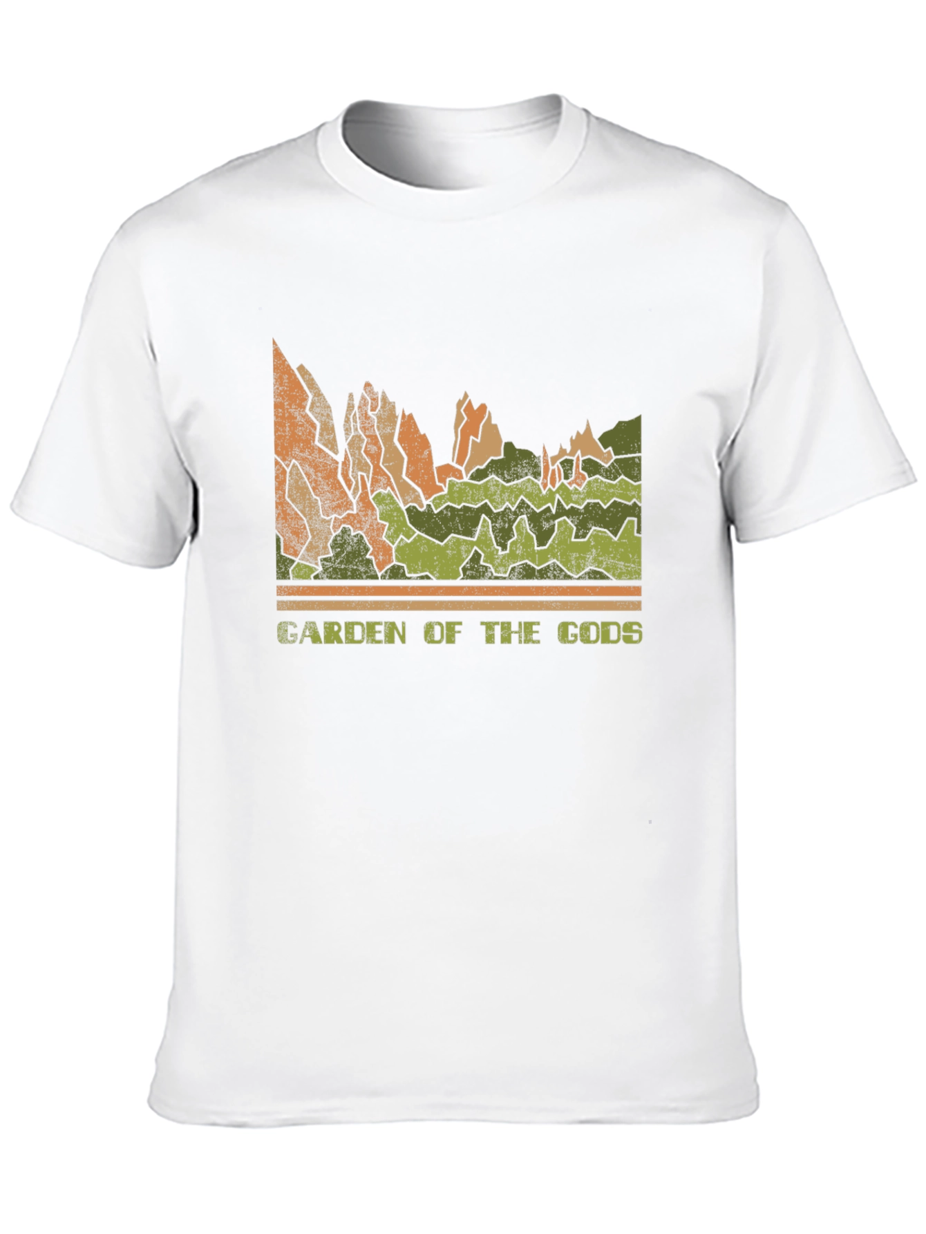 Garden of the Gods Retro Graphic Tee - Black