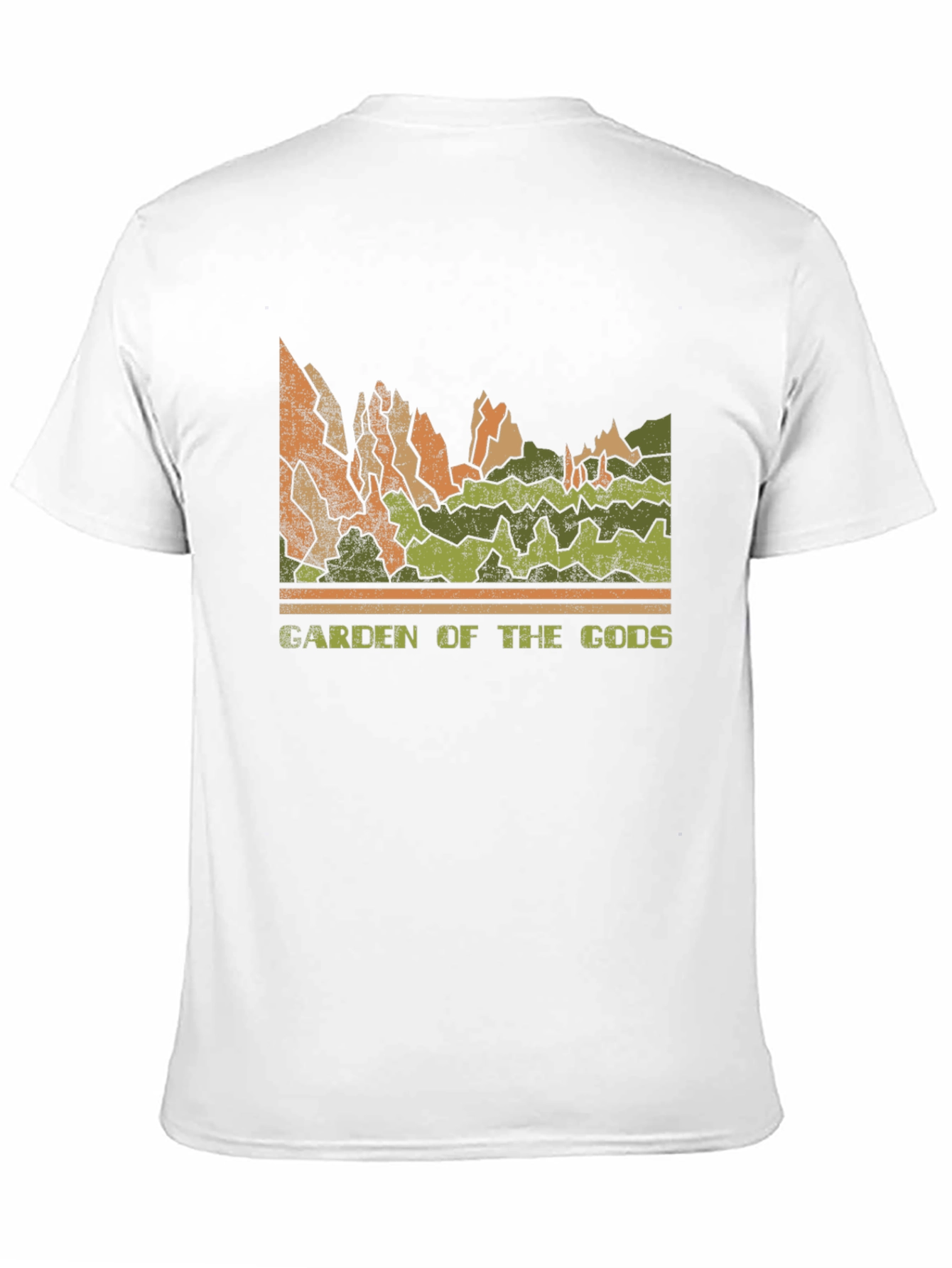 Garden of the Gods Retro Graphic Tee - Black