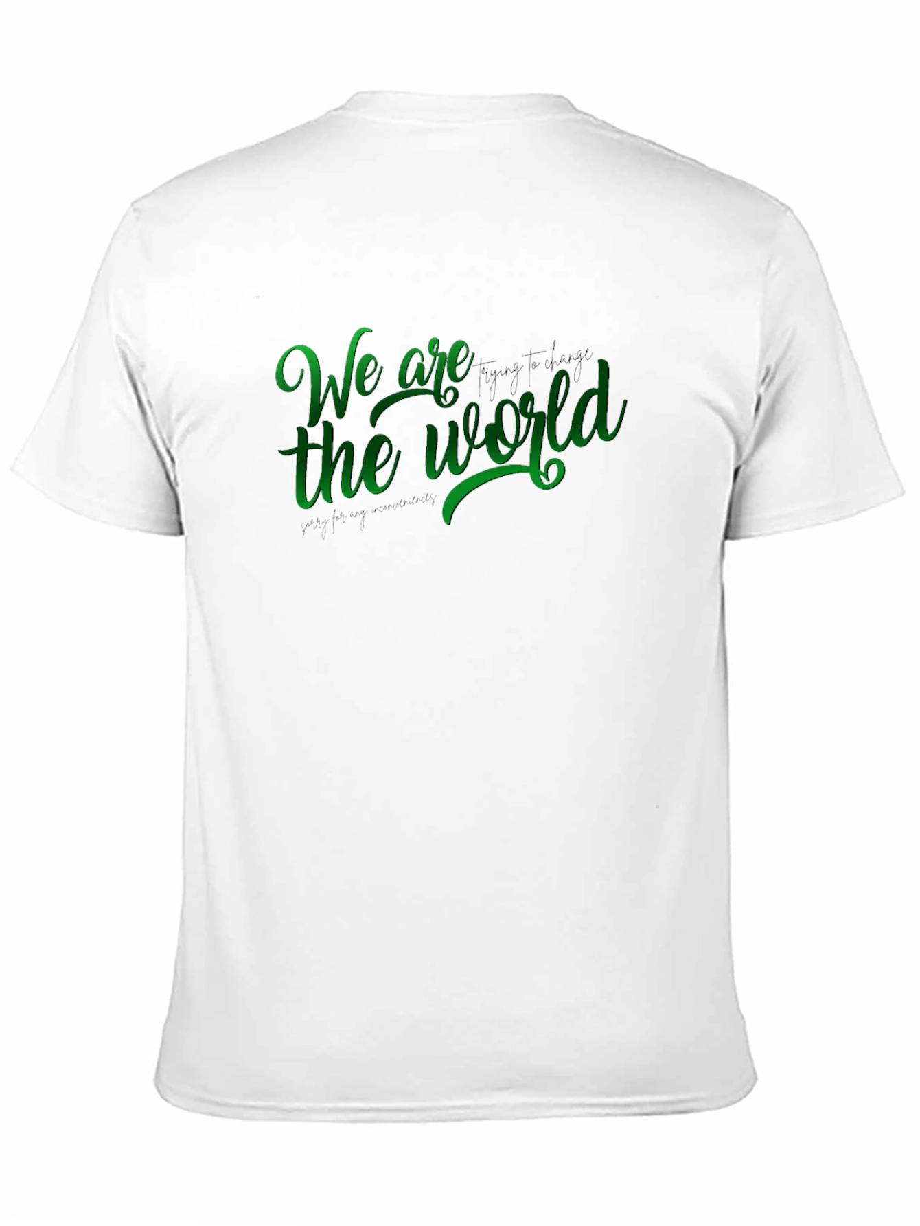 We Are The World Graphic T-Shirt