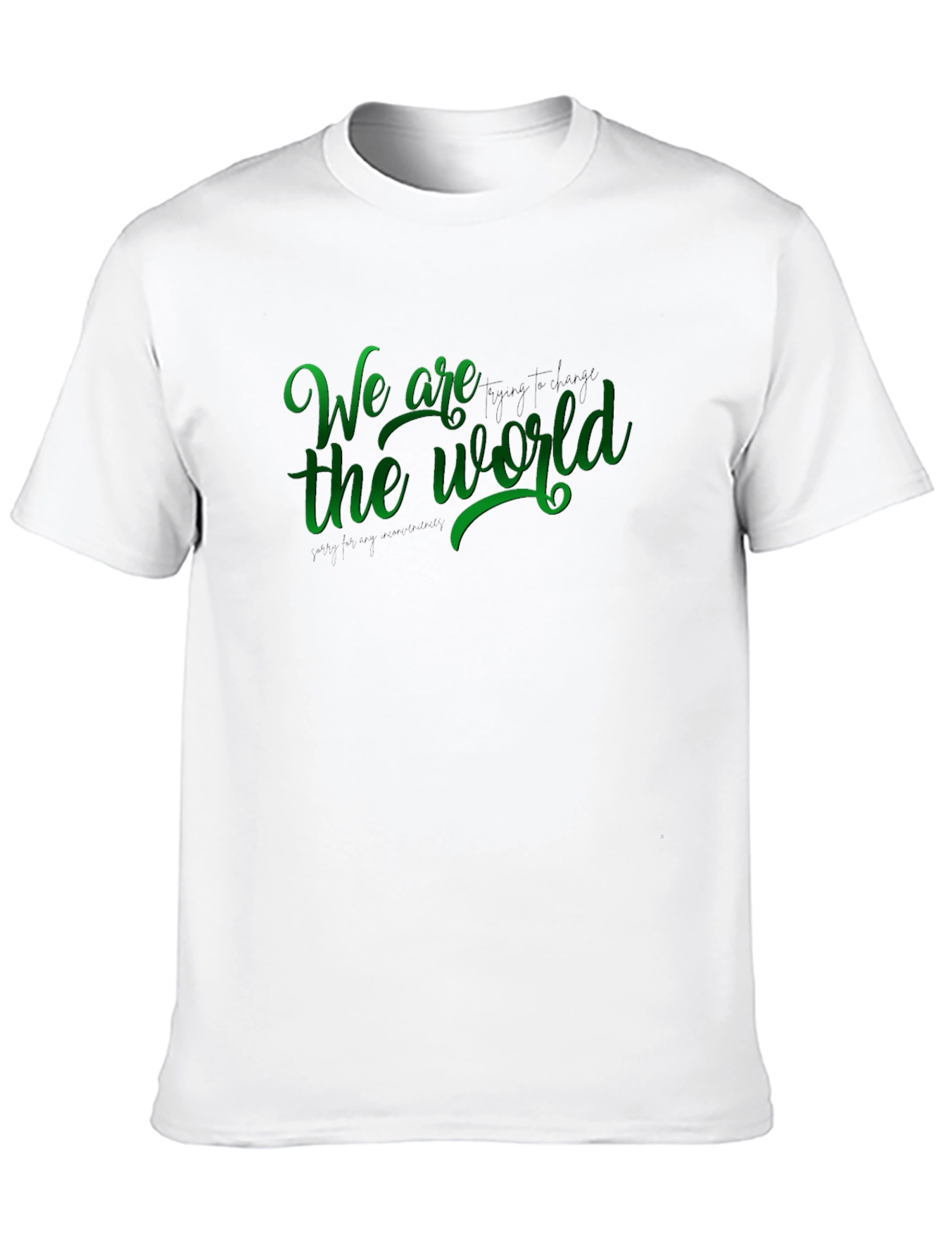 We Are The World Graphic T-Shirt