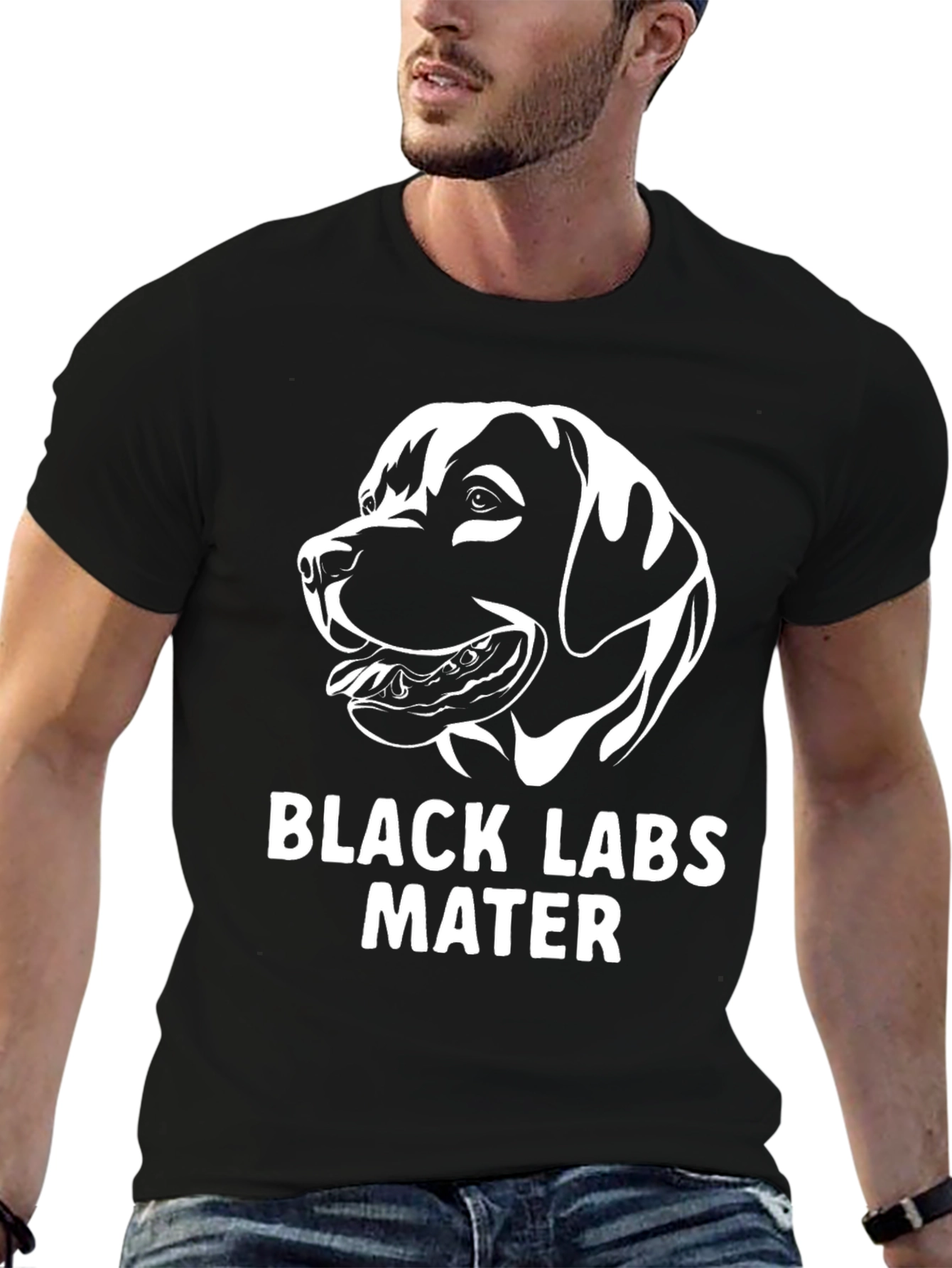 Black Labs Matter T-Shirt Dog Lover Tee