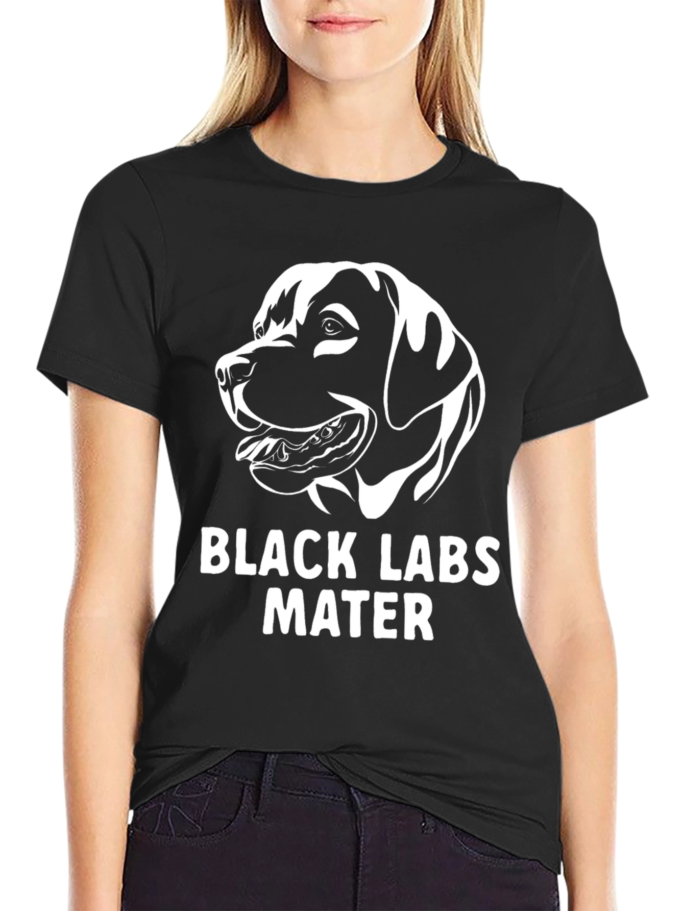 Black Labs Matter T-Shirt Dog Lover Tee