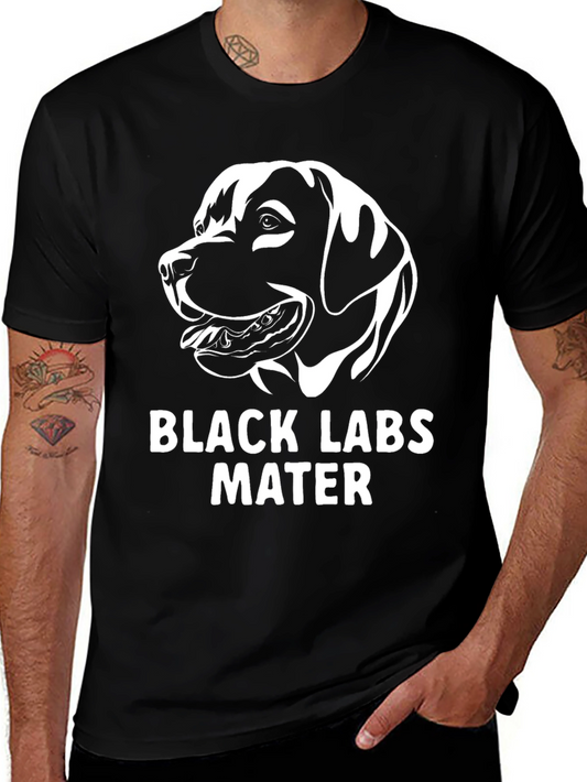 Black Labs Matter T-Shirt Dog Lover Tee