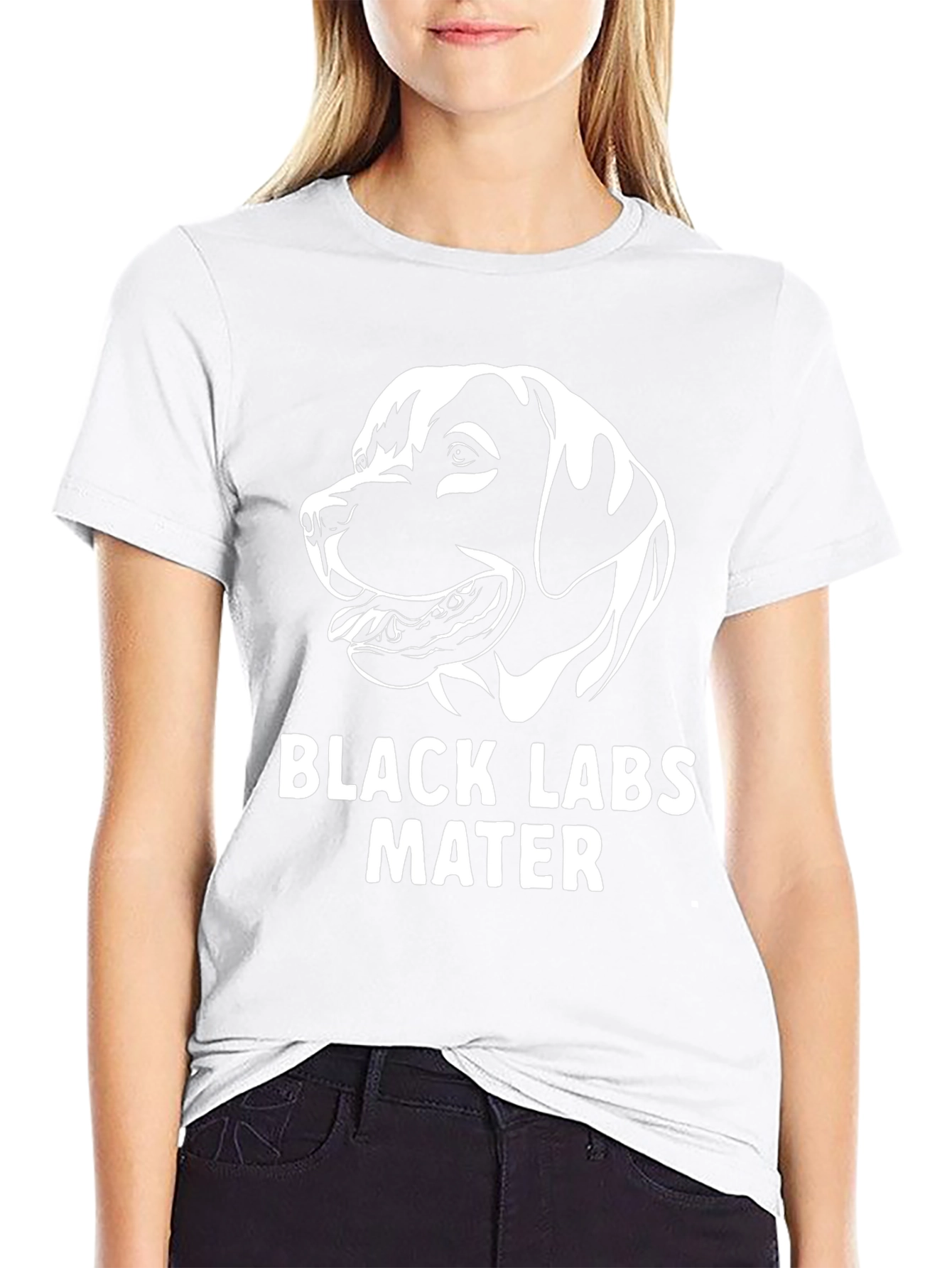 Black Labs Matter T-Shirt Dog Lover Tee
