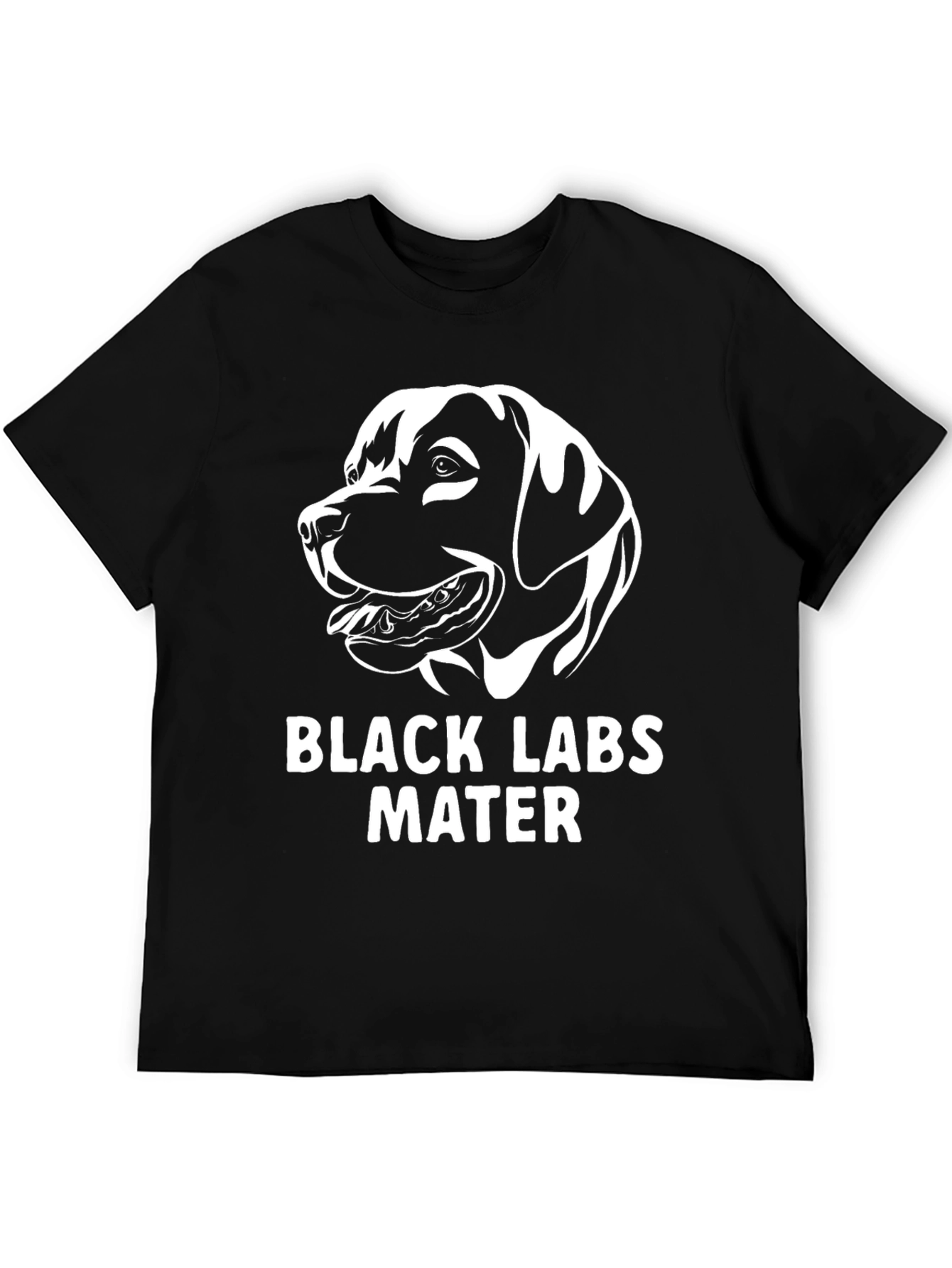 Black Labs Matter T-Shirt Dog Lover Tee