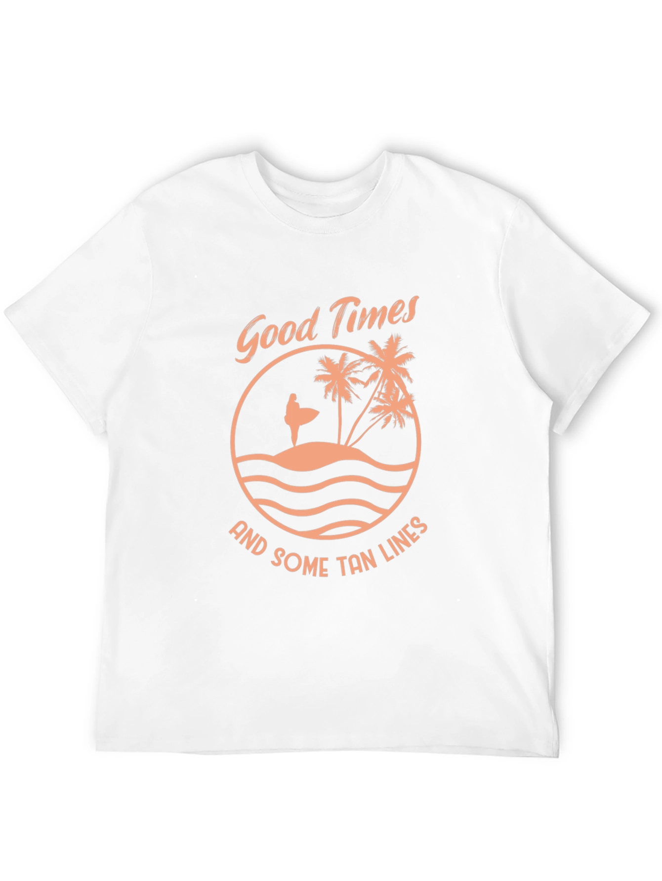 Good Times Tan Lines Black Graphic Tee