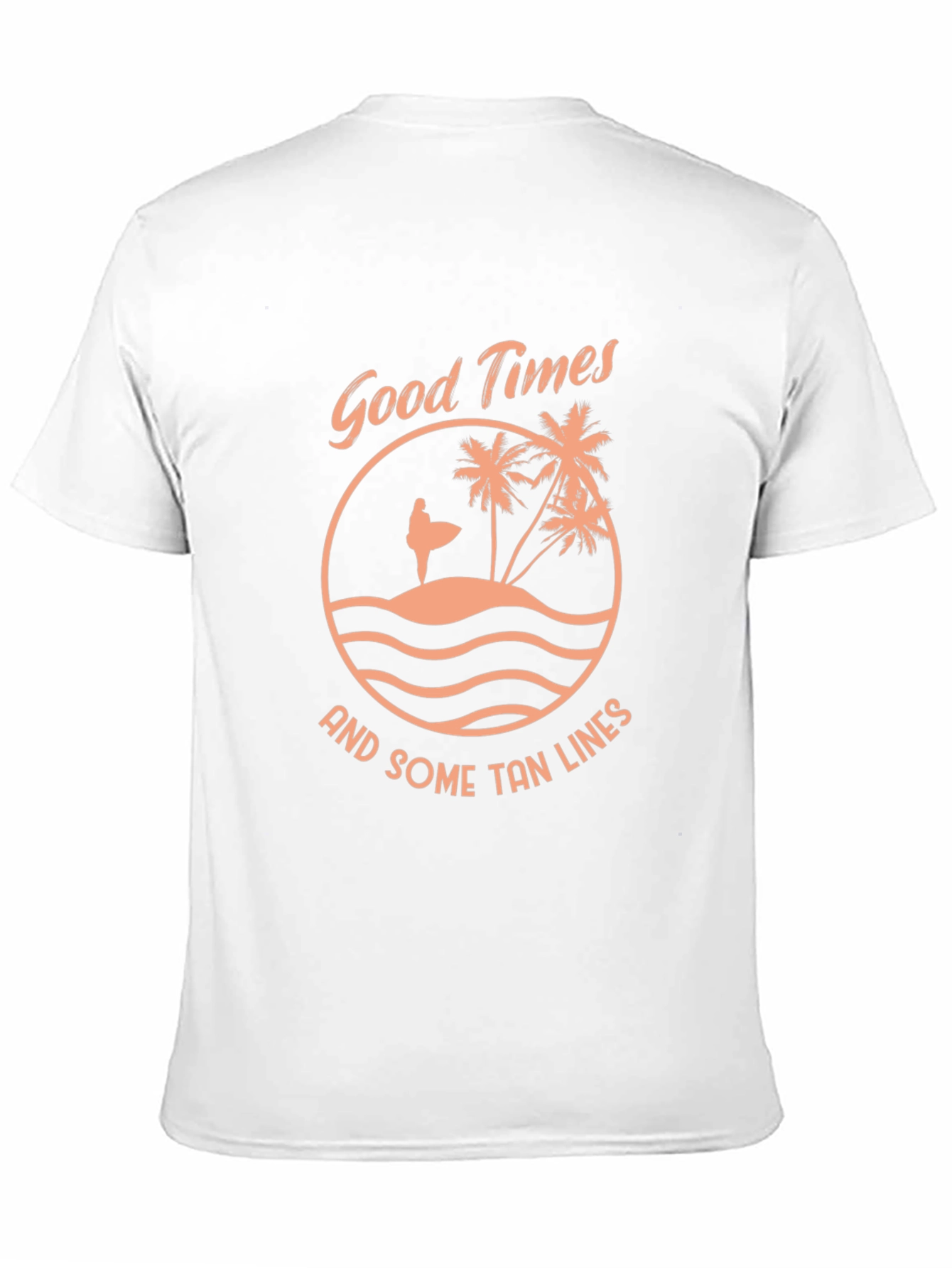 Good Times Tan Lines Black Graphic Tee