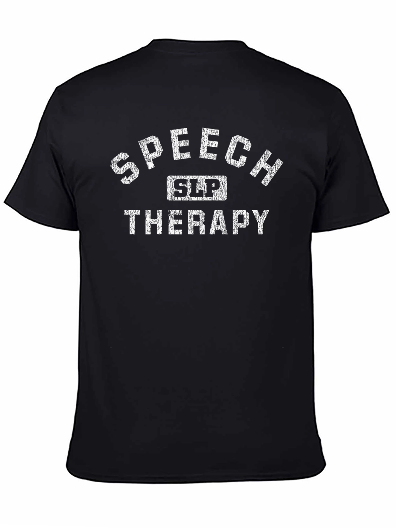 Speech Therapy SLP T-Shirt - Black