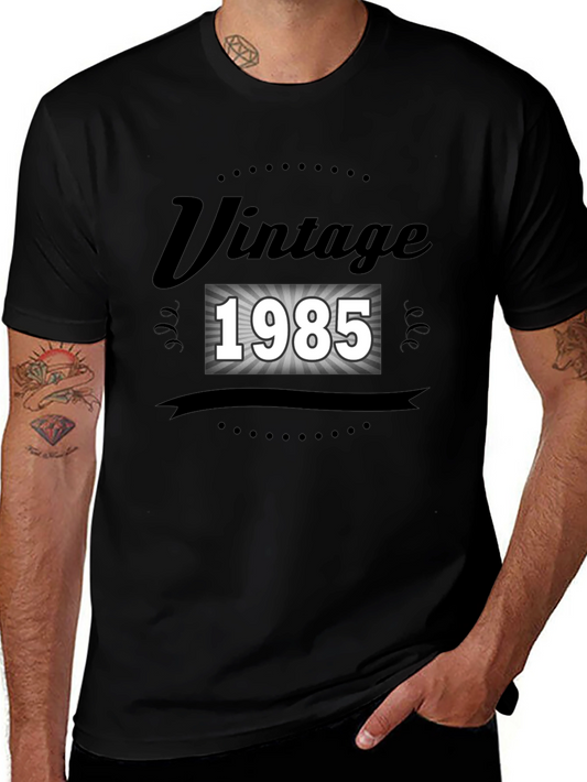 Vintage 1985 Graphic T-Shirt - Birthday Gift