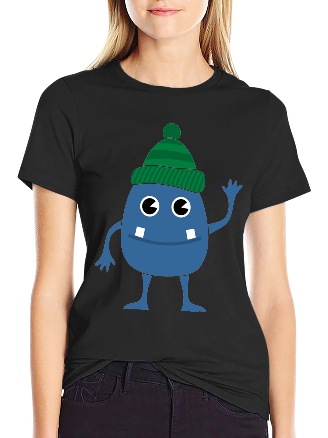 Whimsical Monster Graphic Tee - Fun & Unique Design