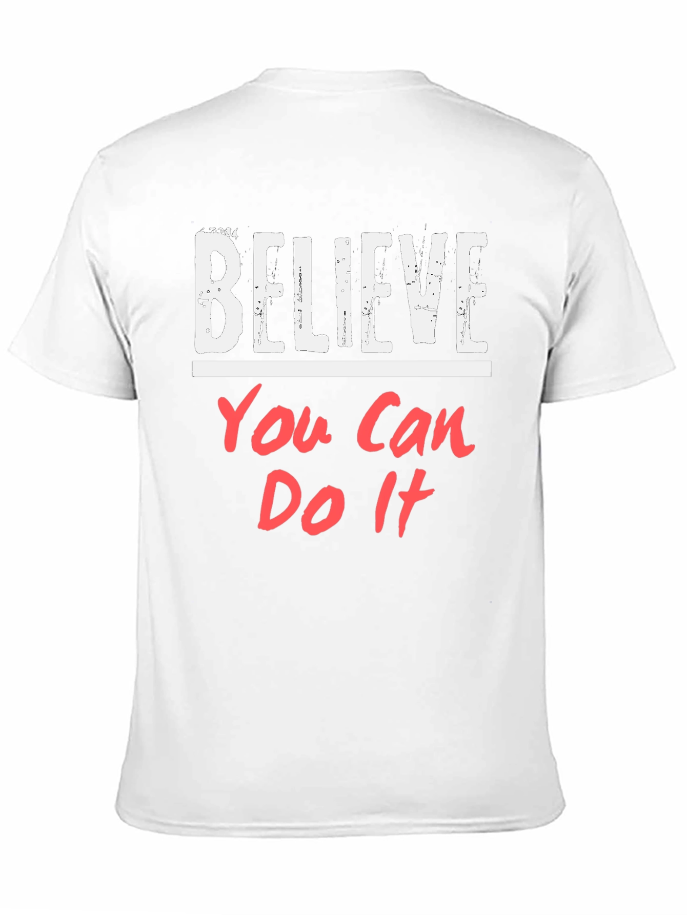 Believe You Can Do It Black T-Shirt