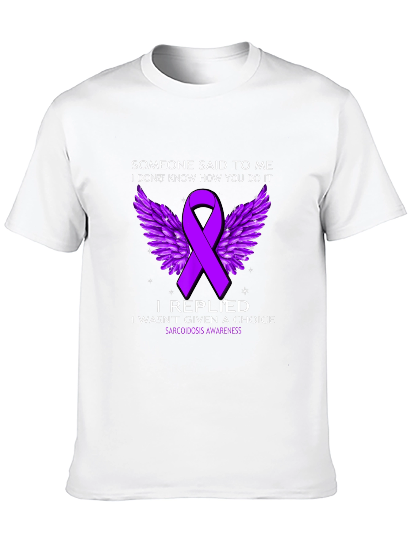 Sarcoidosis Awareness Ribbon T-Shirt