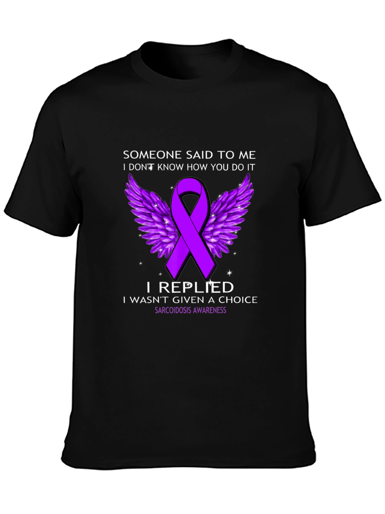 Sarcoidosis Awareness Ribbon T-Shirt
