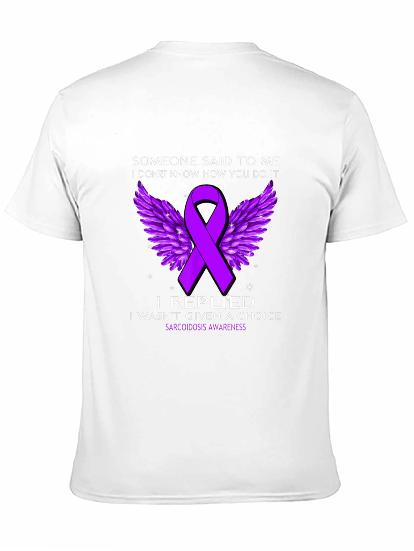 Sarcoidosis Awareness Ribbon T-Shirt
