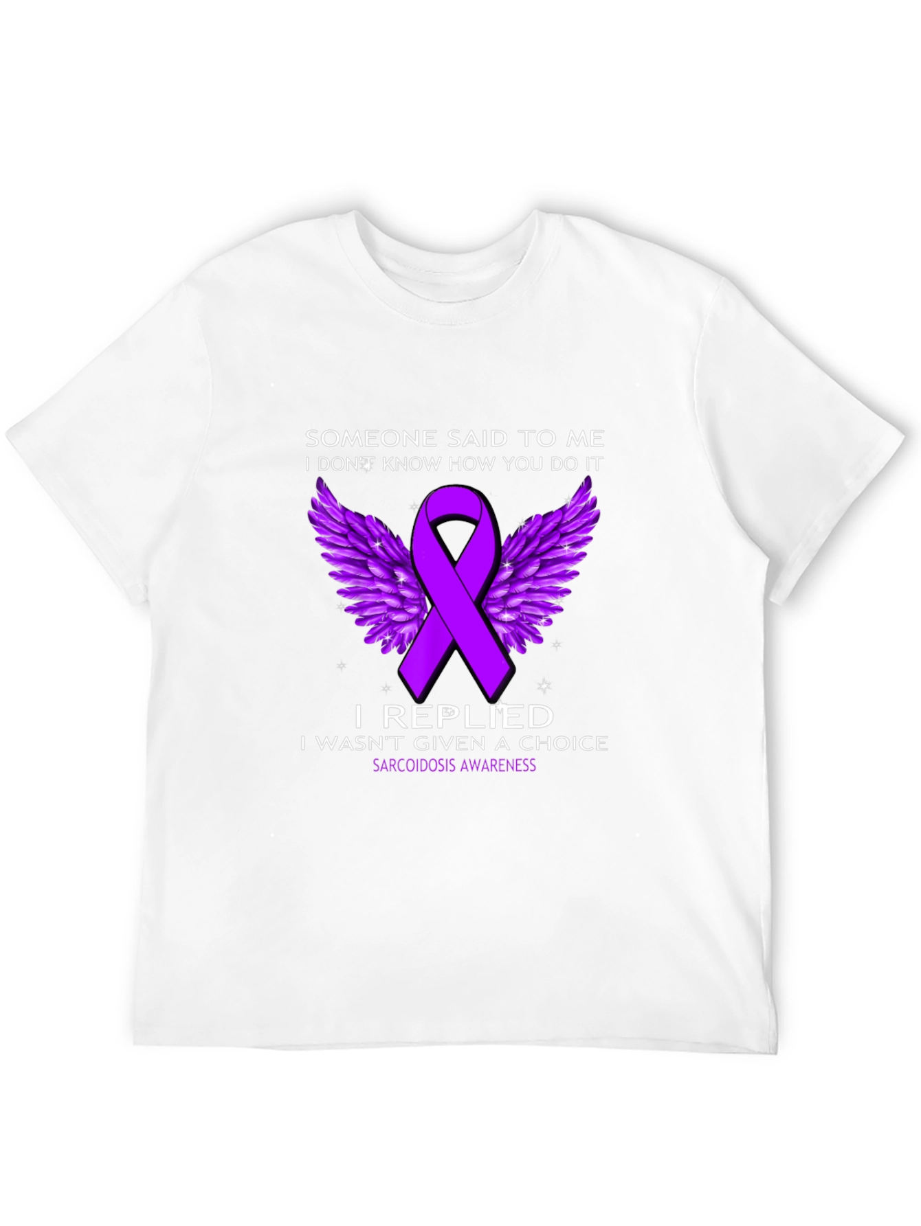 Sarcoidosis Awareness Ribbon T-Shirt