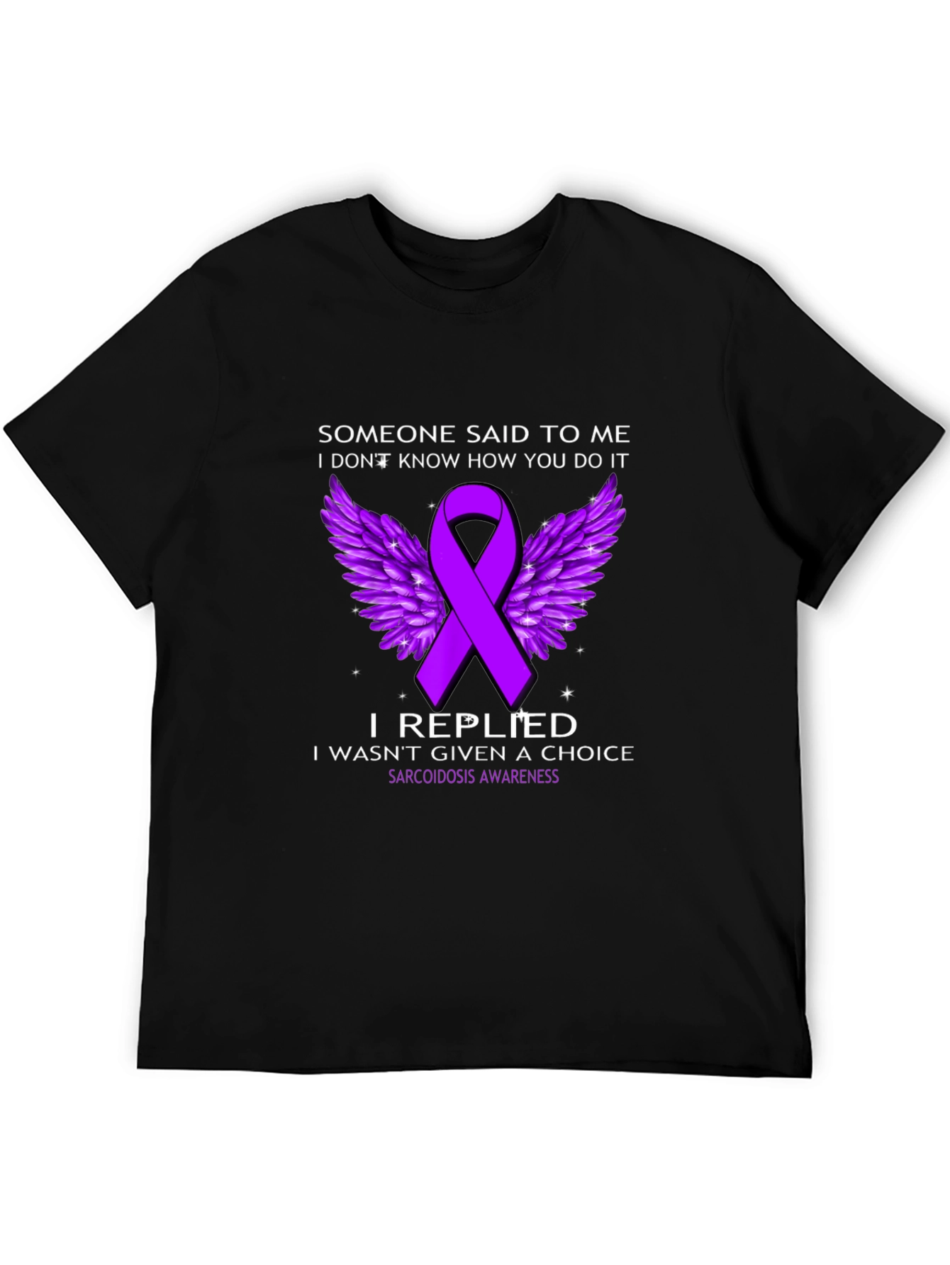 Sarcoidosis Awareness Ribbon T-Shirt