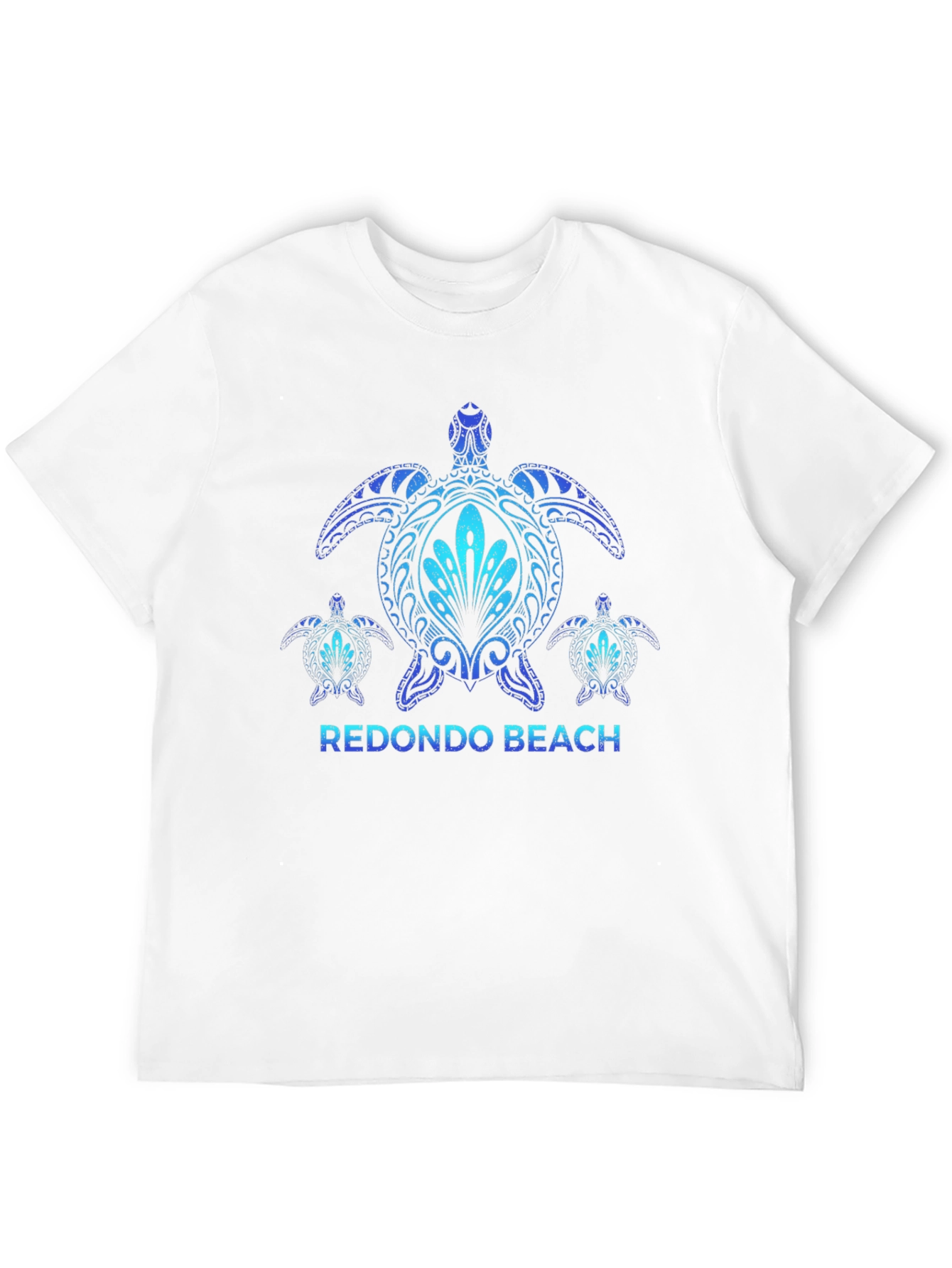 Redondo Beach Turtle T-Shirt - Black