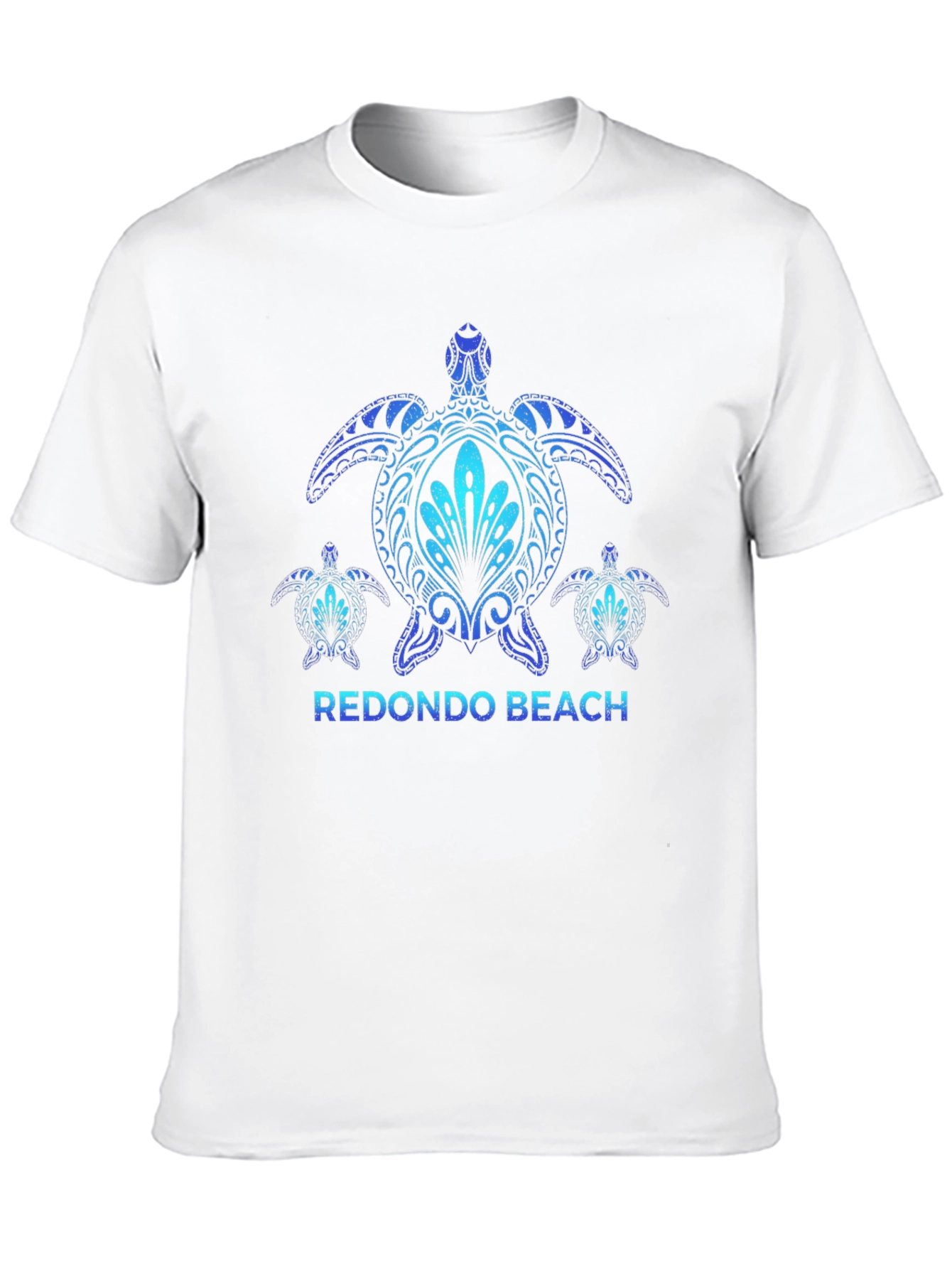 Redondo Beach Turtle T-Shirt - Black