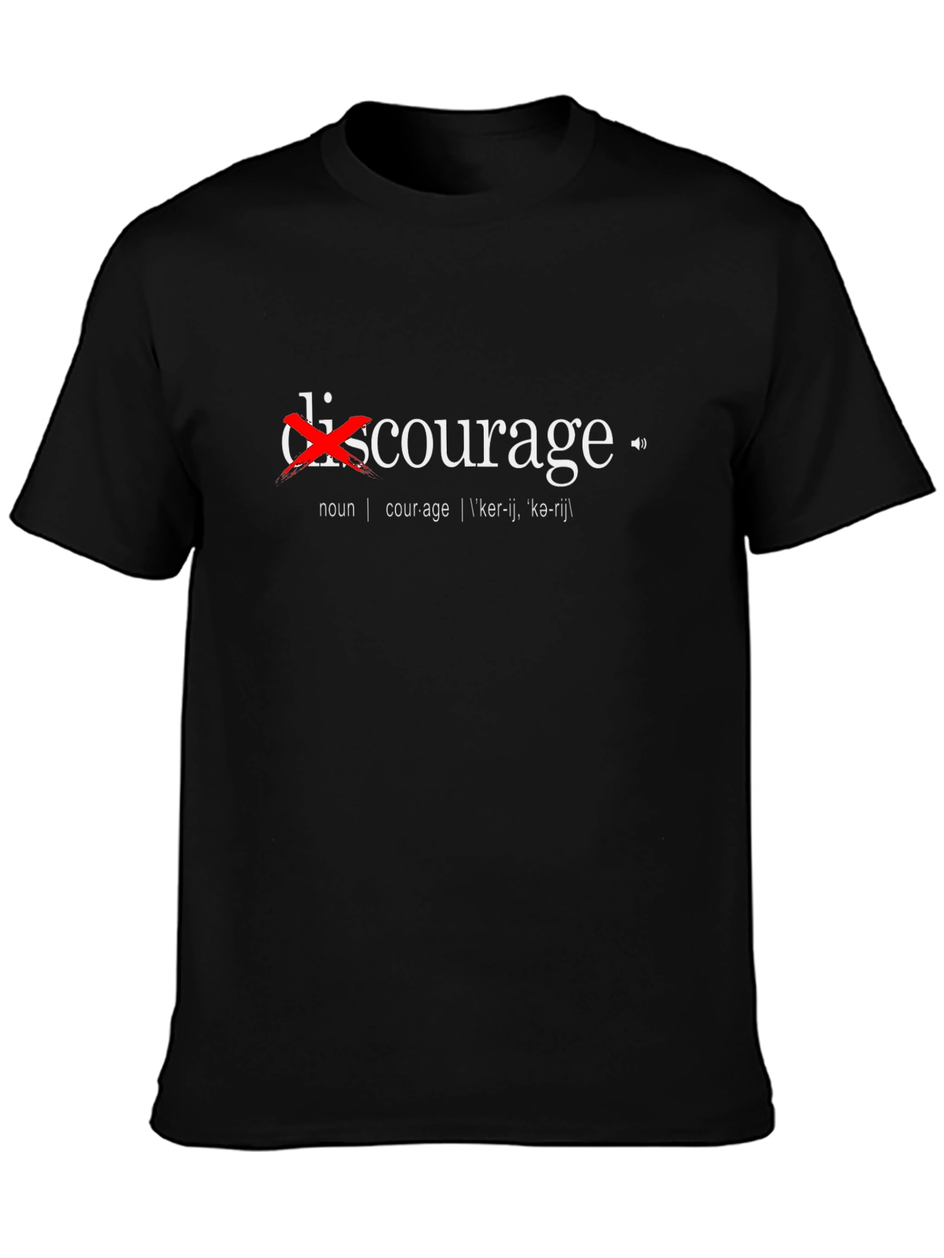 Courage Over Discouragement T-Shirt