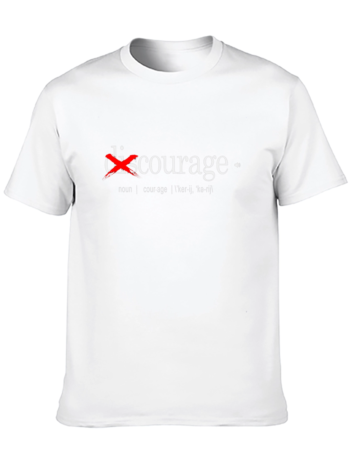 Courage Over Discouragement T-Shirt