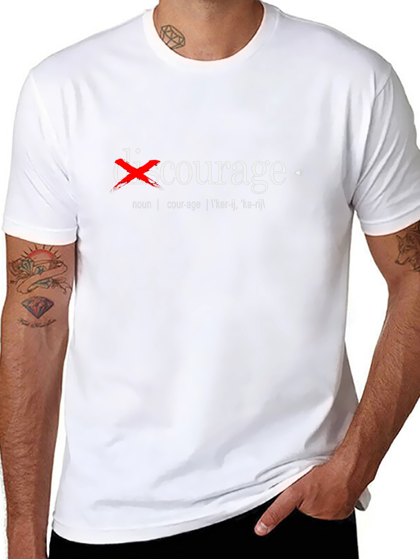 Courage Over Discouragement T-Shirt