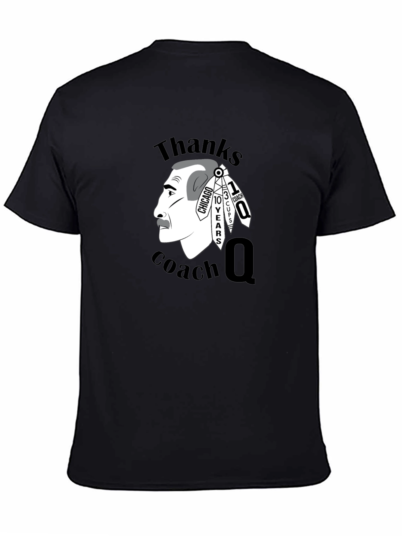 Thanks Coach Q T-Shirt Blackhawks Fan Apparel