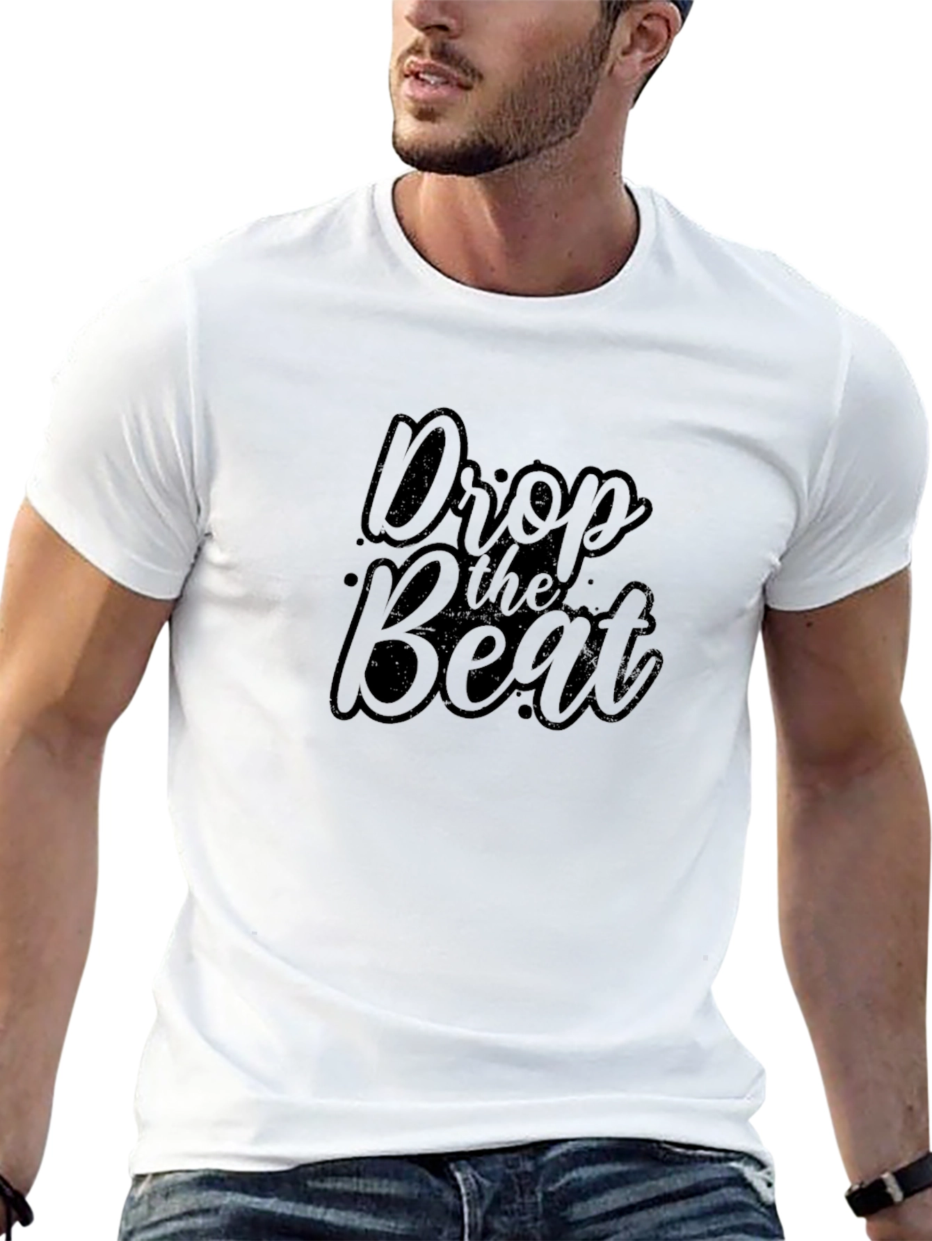 Drop the Beat Black T-Shirt