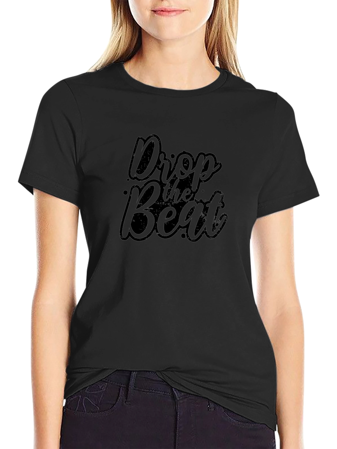 Drop the Beat Black T-Shirt