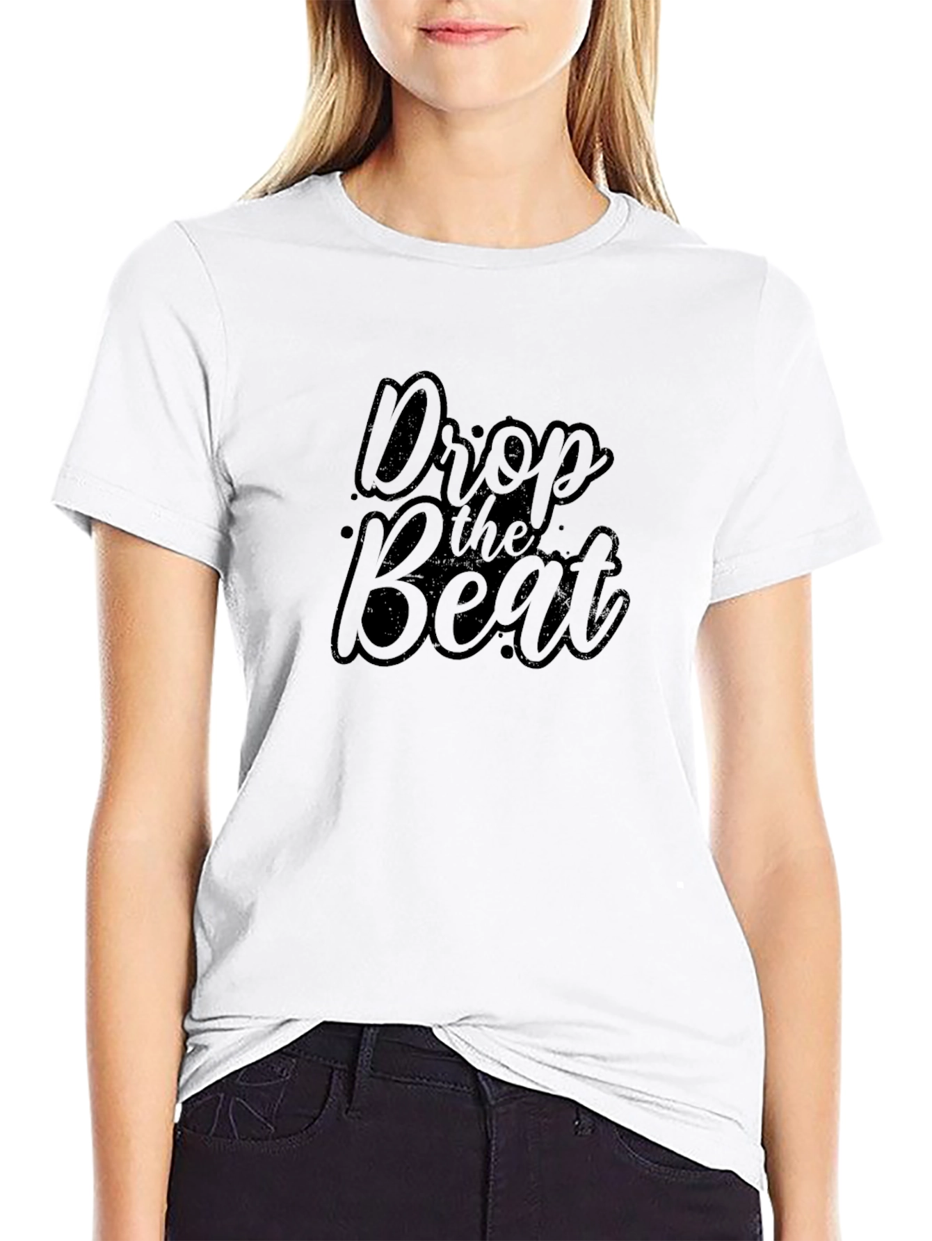 Drop the Beat Black T-Shirt