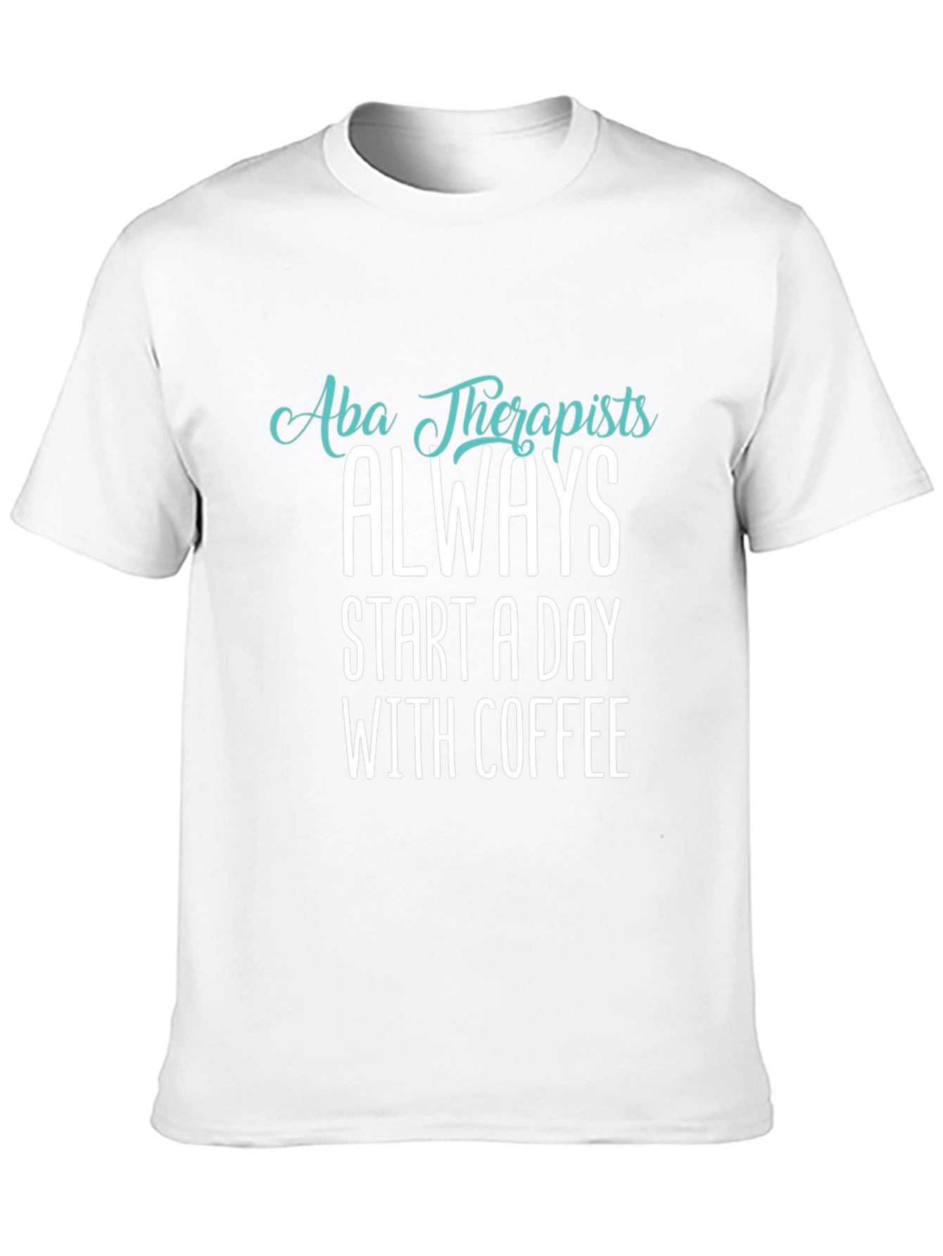 ABA Therapists Coffee T-Shirt - Black