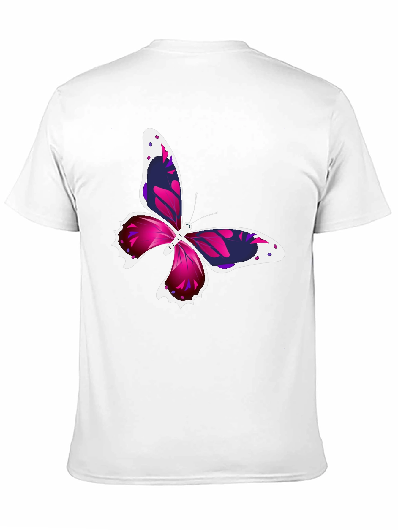 Butterfly Graphic Black T-Shirt