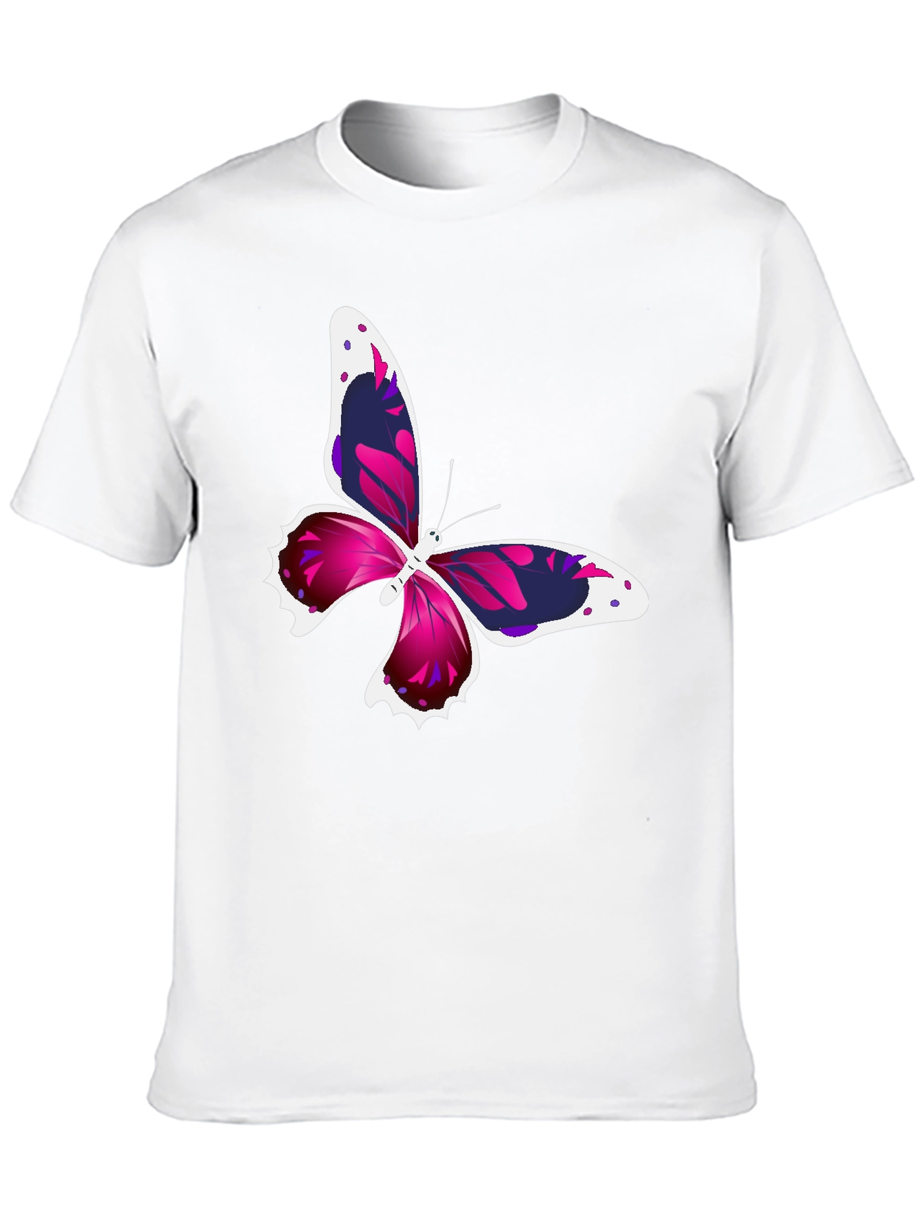 Butterfly Graphic Black T-Shirt