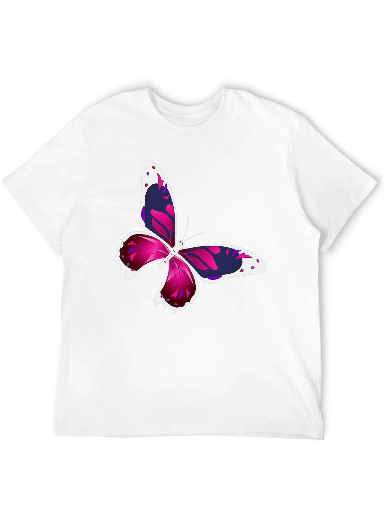 Butterfly Graphic Black T-Shirt