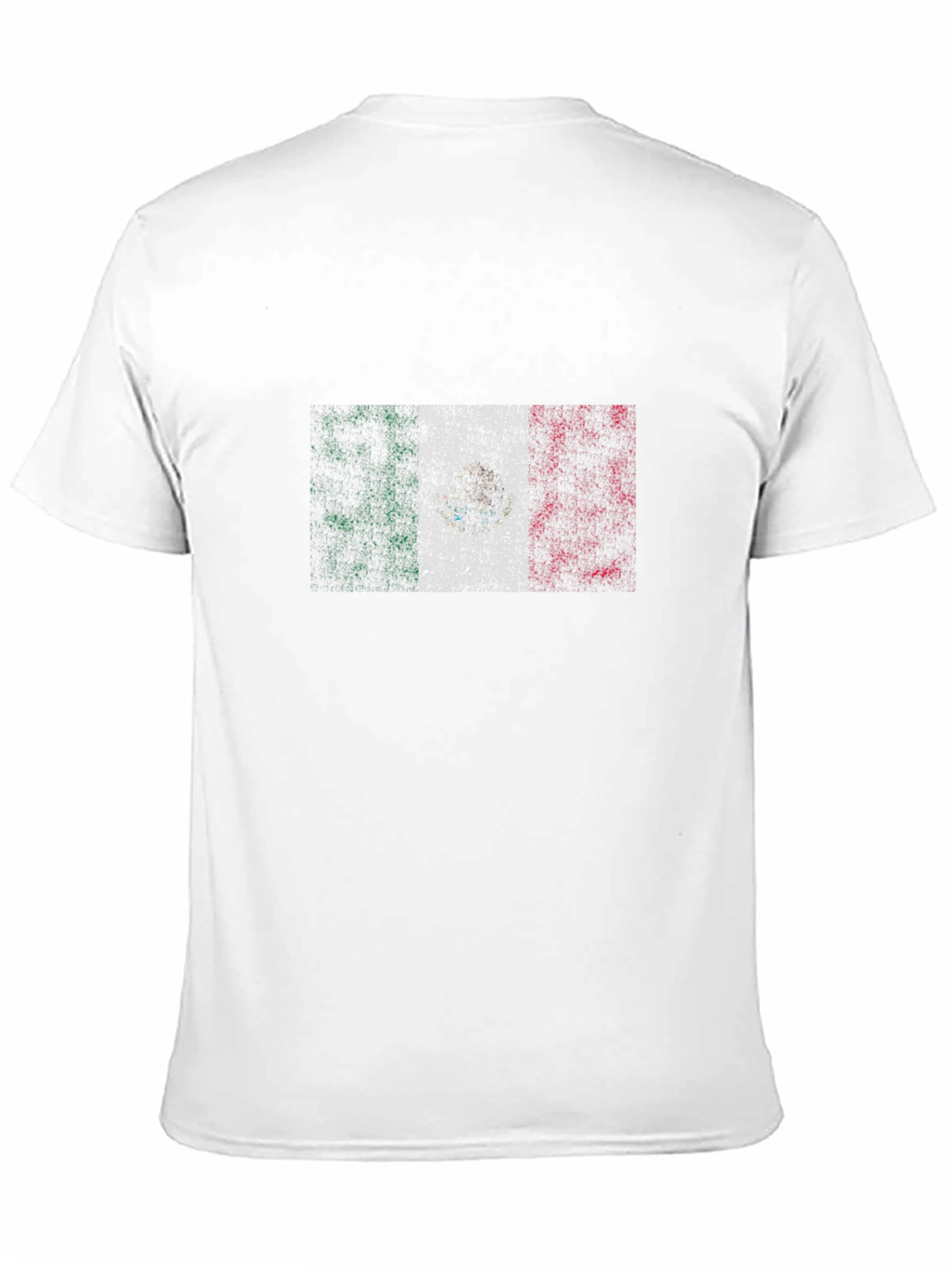 Mexico Flag T-Shirt - Distressed Graphic Tee
