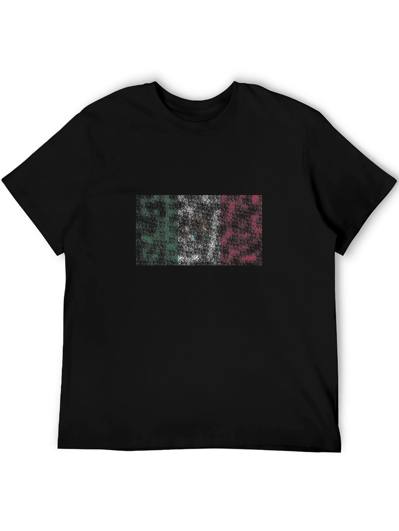 Mexico Flag T-Shirt - Distressed Graphic Tee