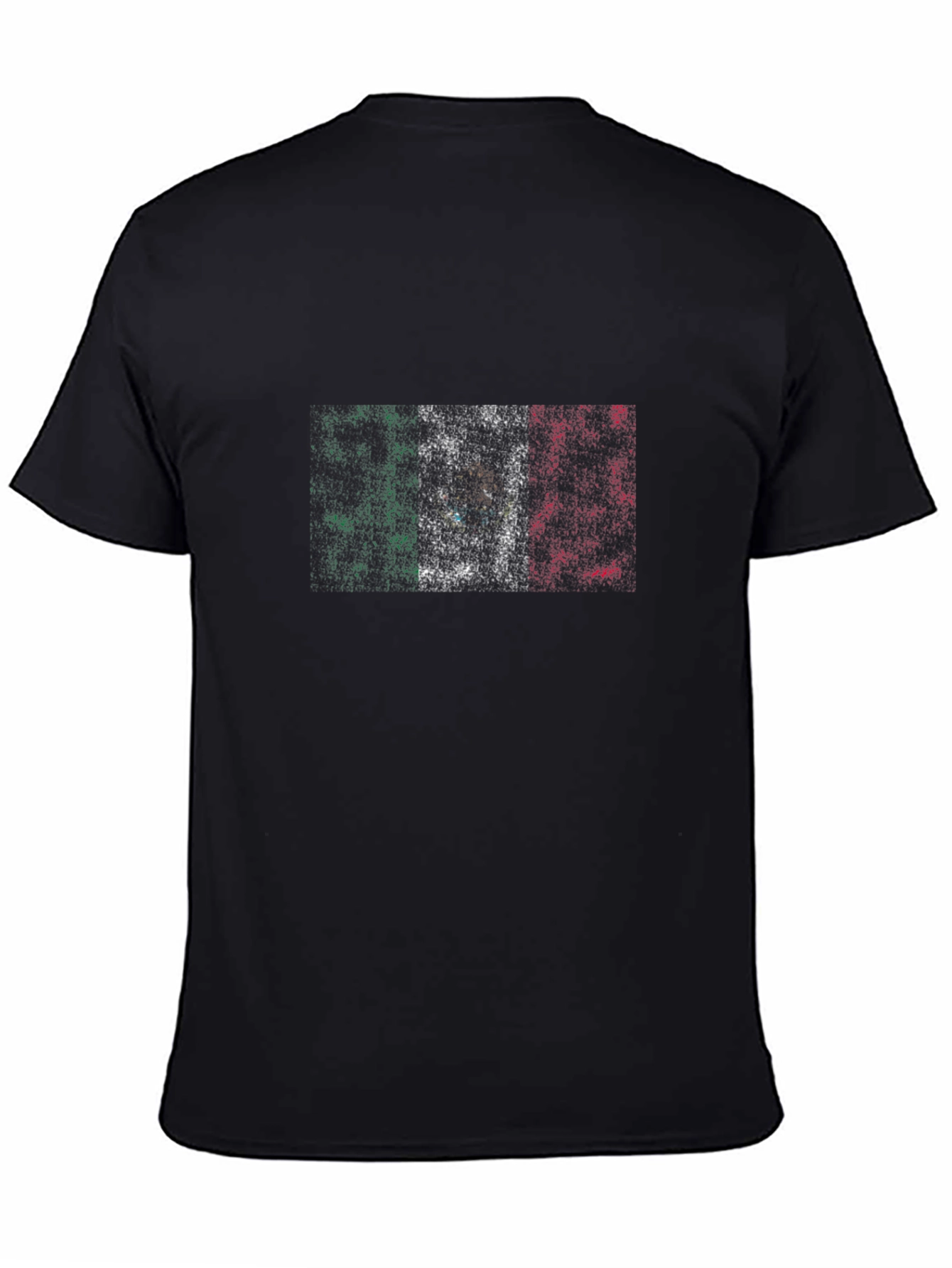 Mexico Flag T-Shirt - Distressed Graphic Tee