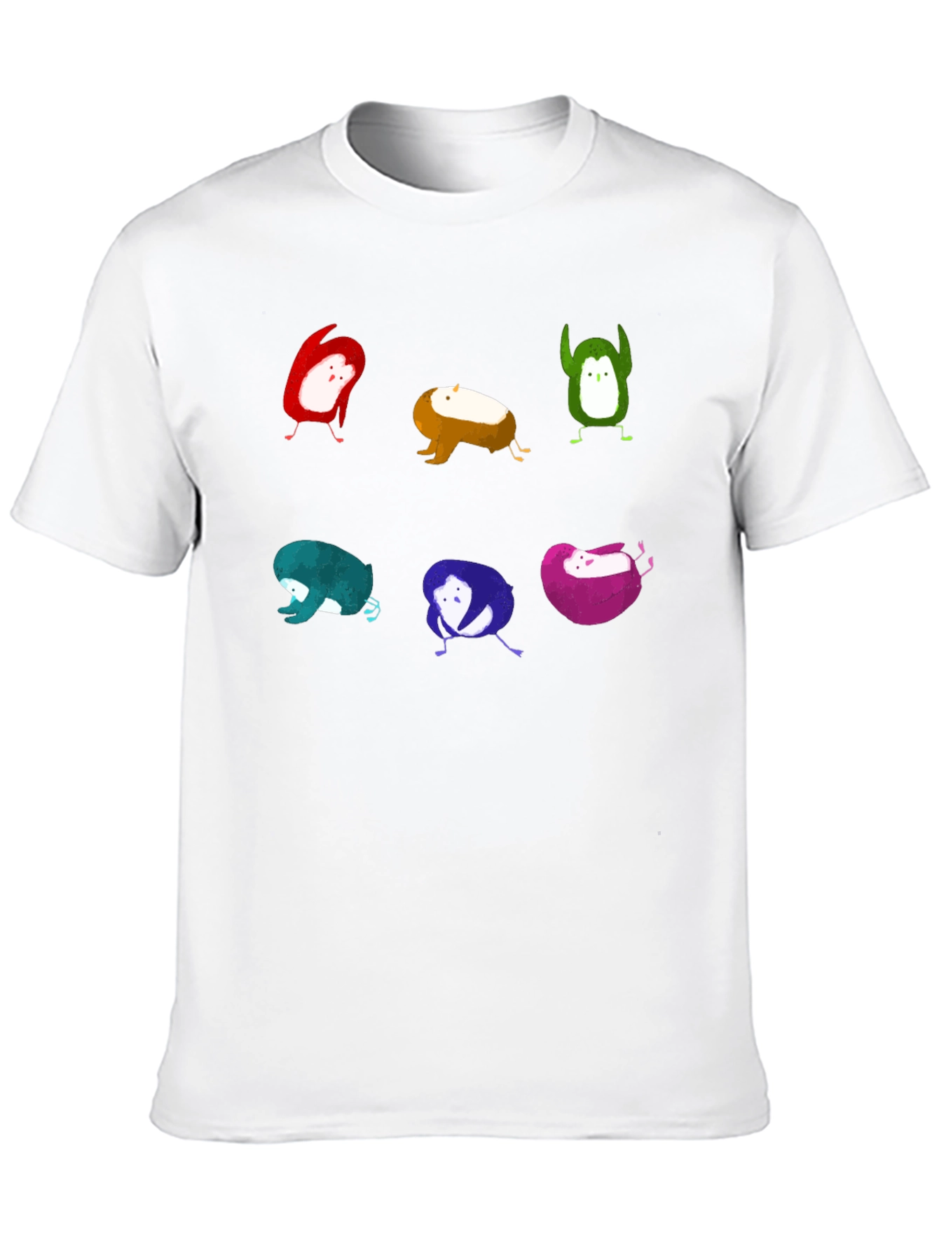 Unique Cartoon Character Tee