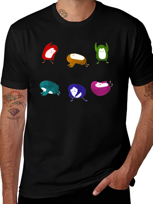 Unique Cartoon Character Tee