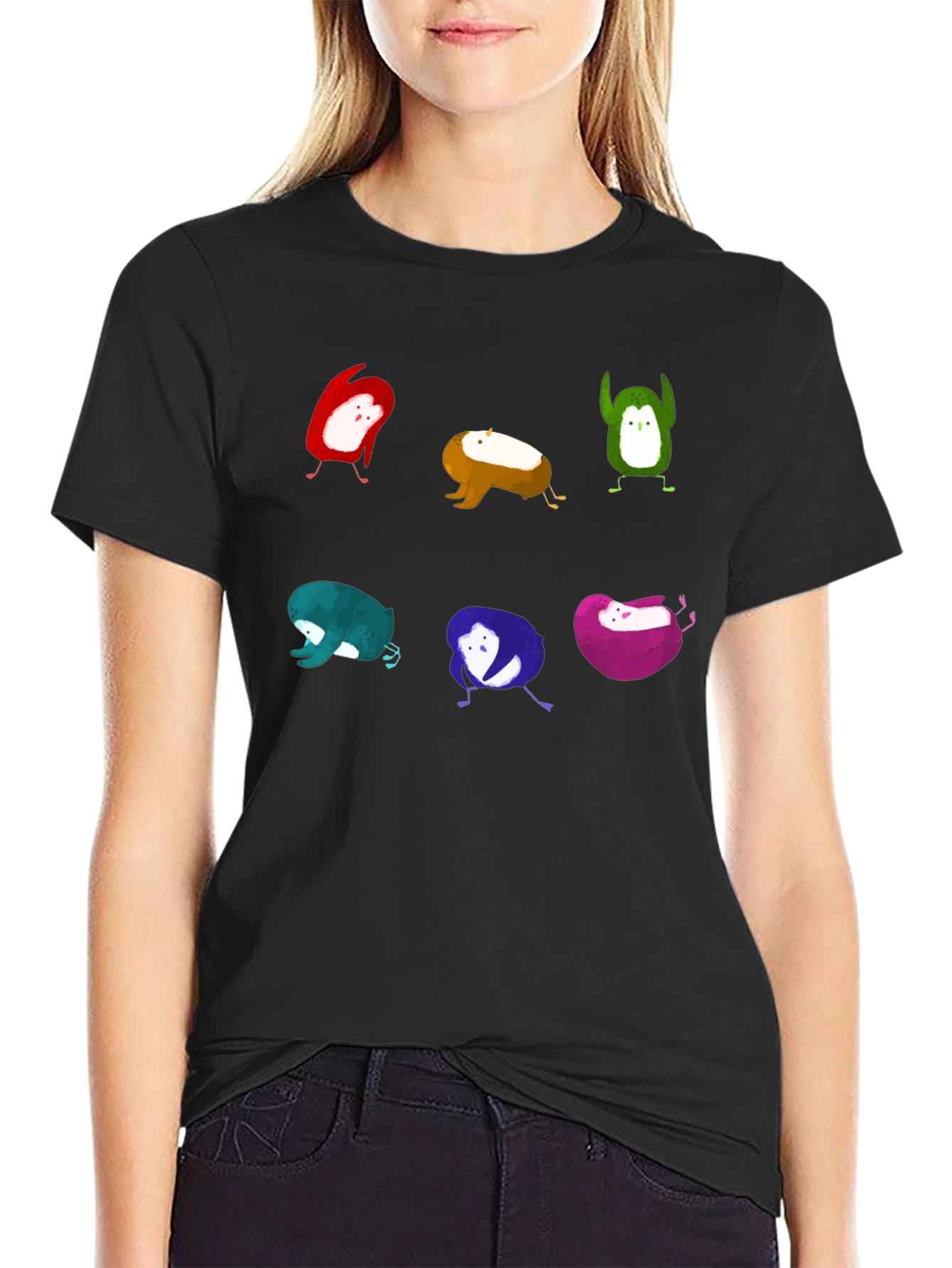 Unique Cartoon Character Tee