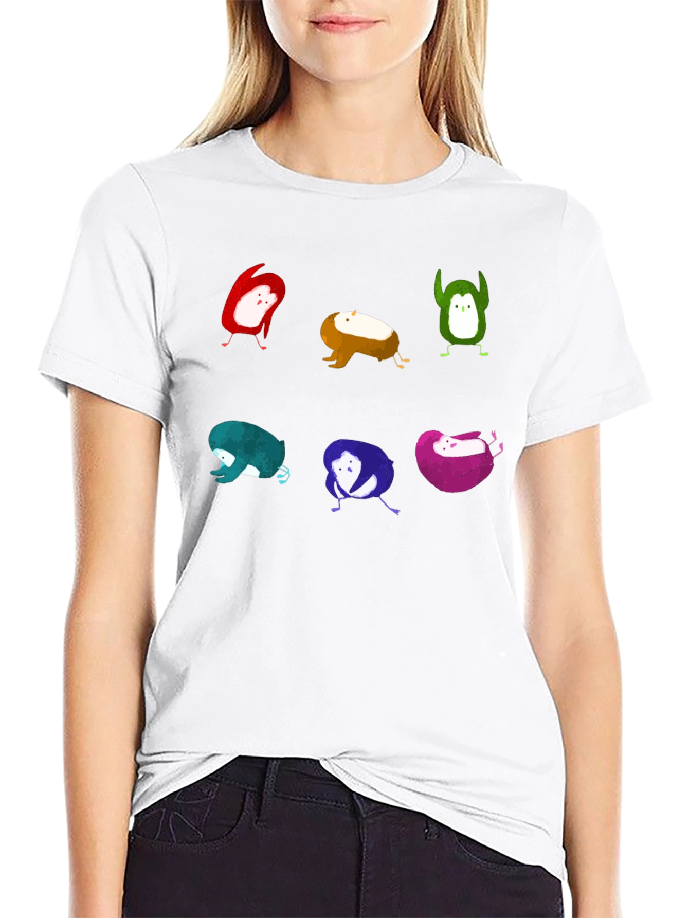 Unique Cartoon Character Tee