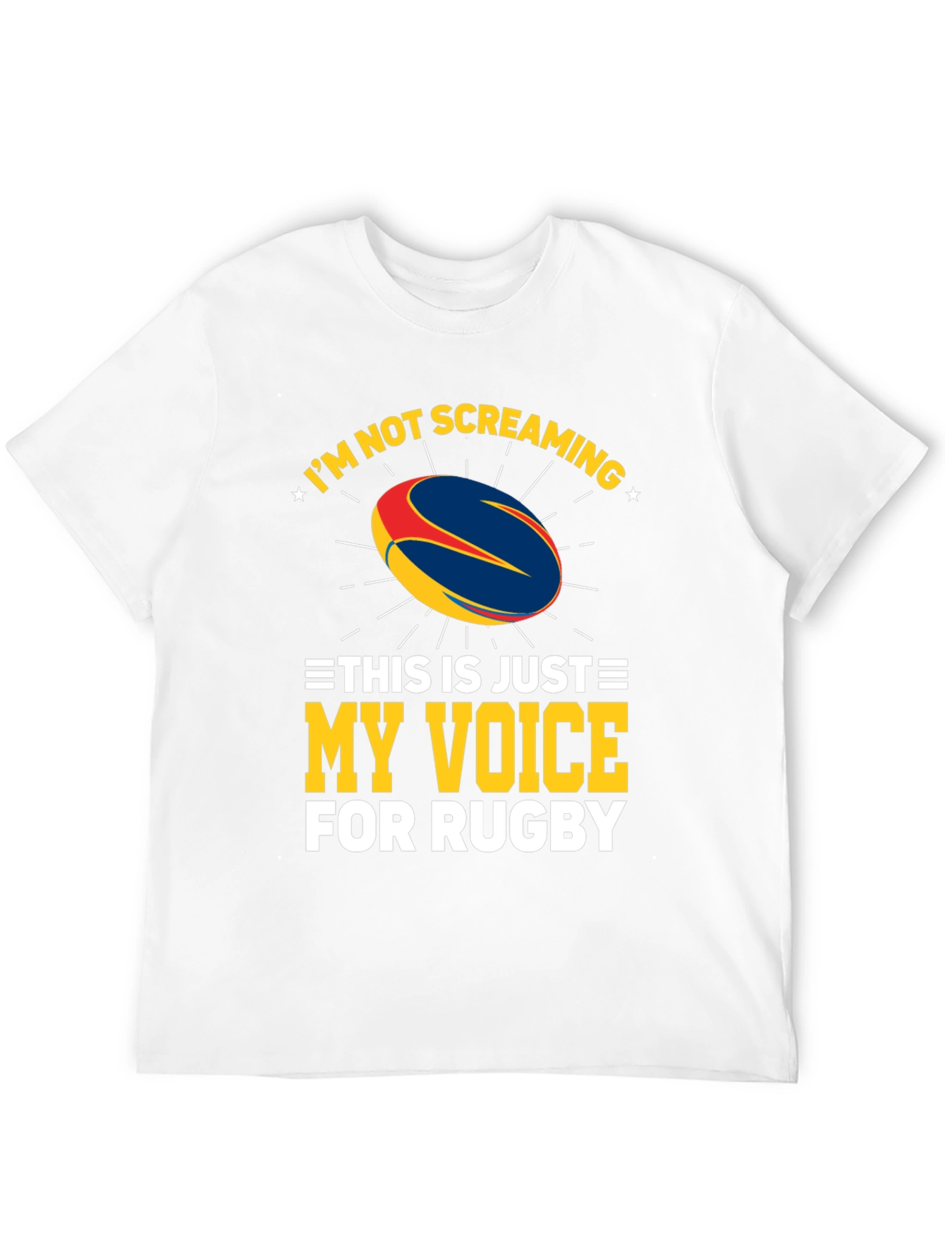 Rugby Fan T-Shirt: My Voice for Rugby