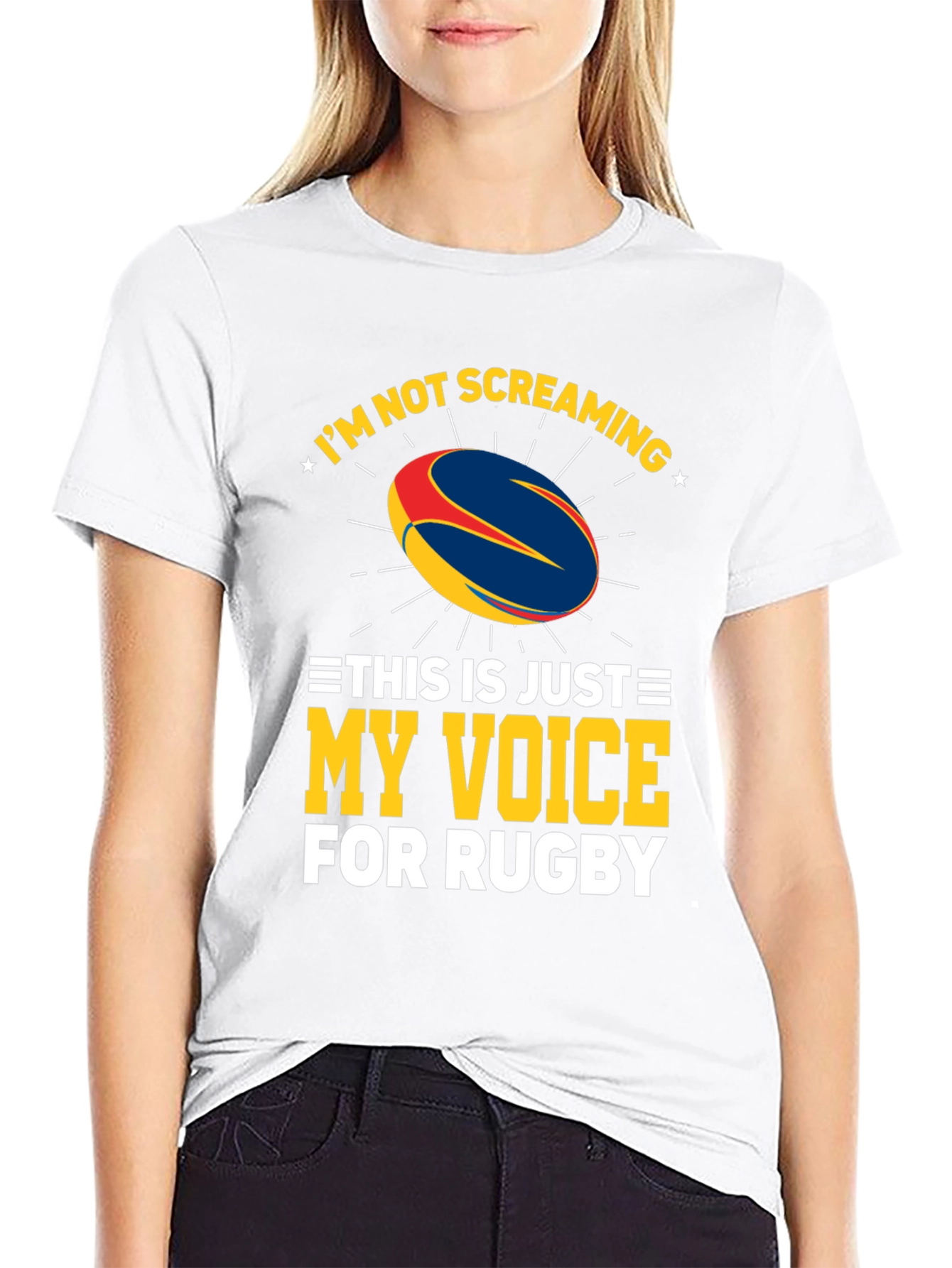 Rugby Fan T-Shirt: My Voice for Rugby