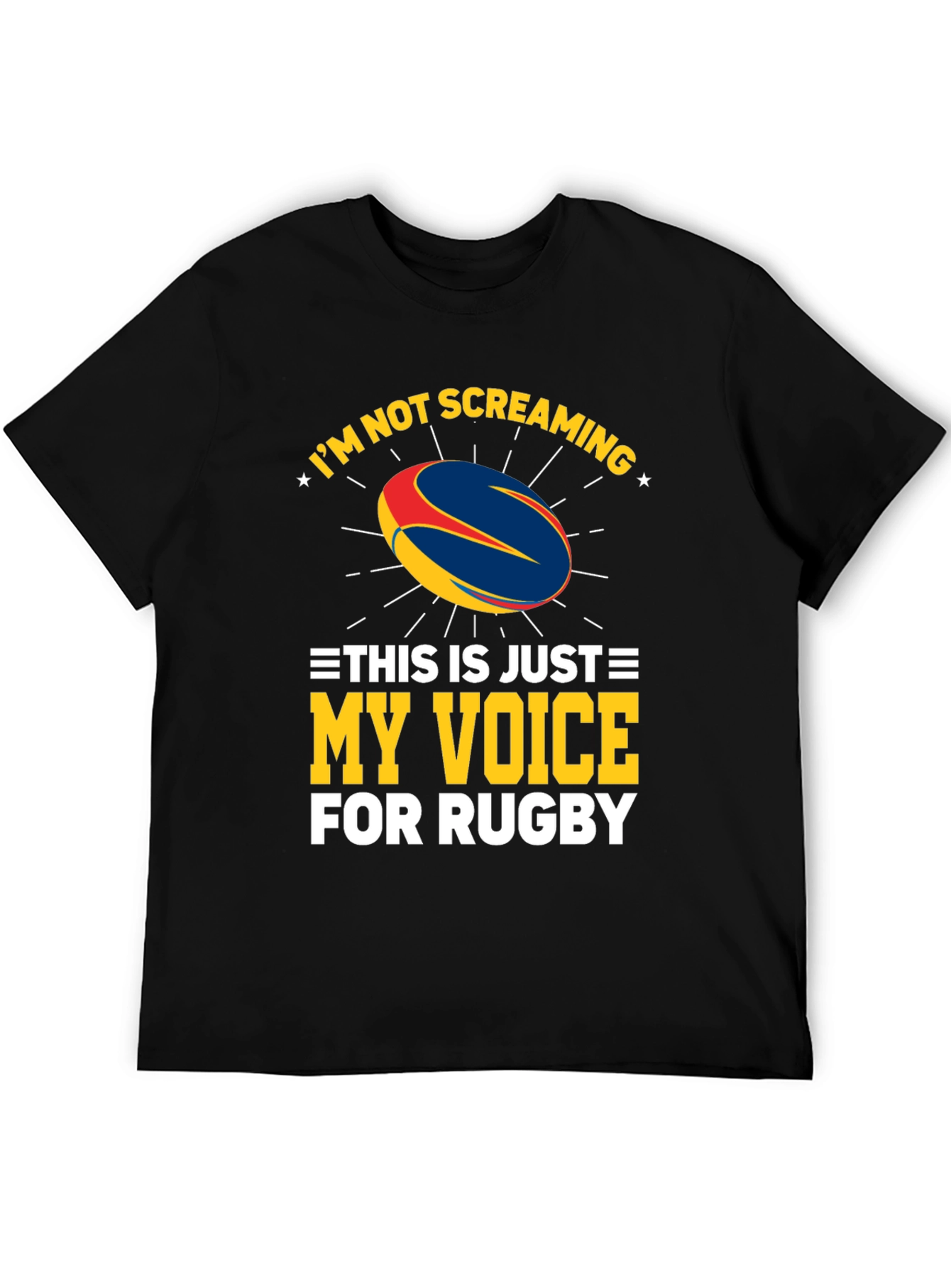 Rugby Fan T-Shirt: My Voice for Rugby