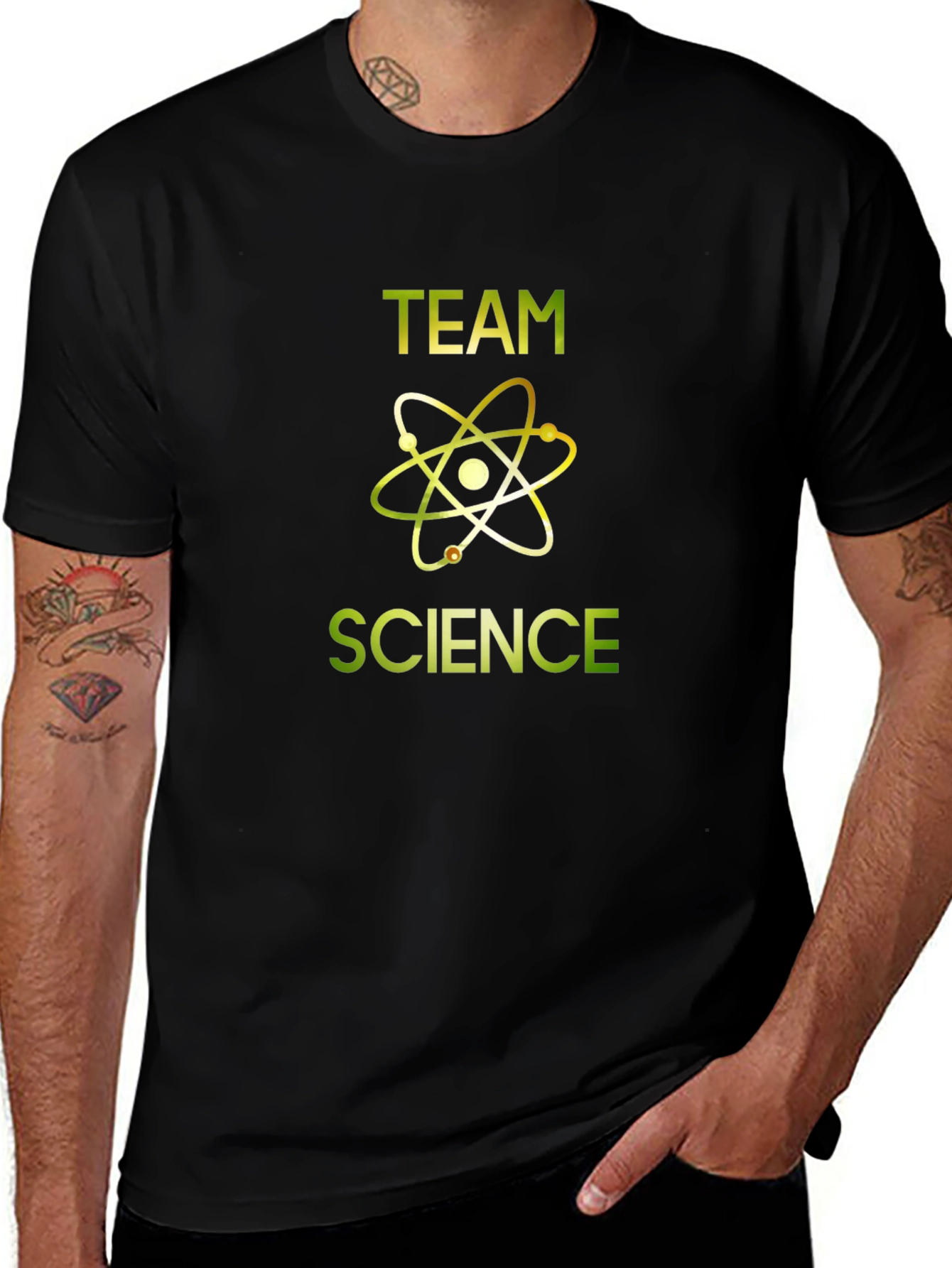 Team Science Graphic Tee - Bold Design Soft Fabric