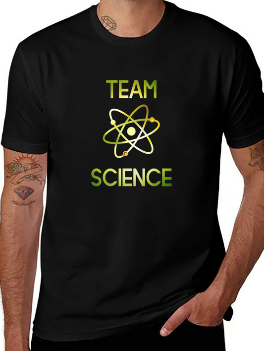 Team Science Graphic Tee - Bold Design Soft Fabric