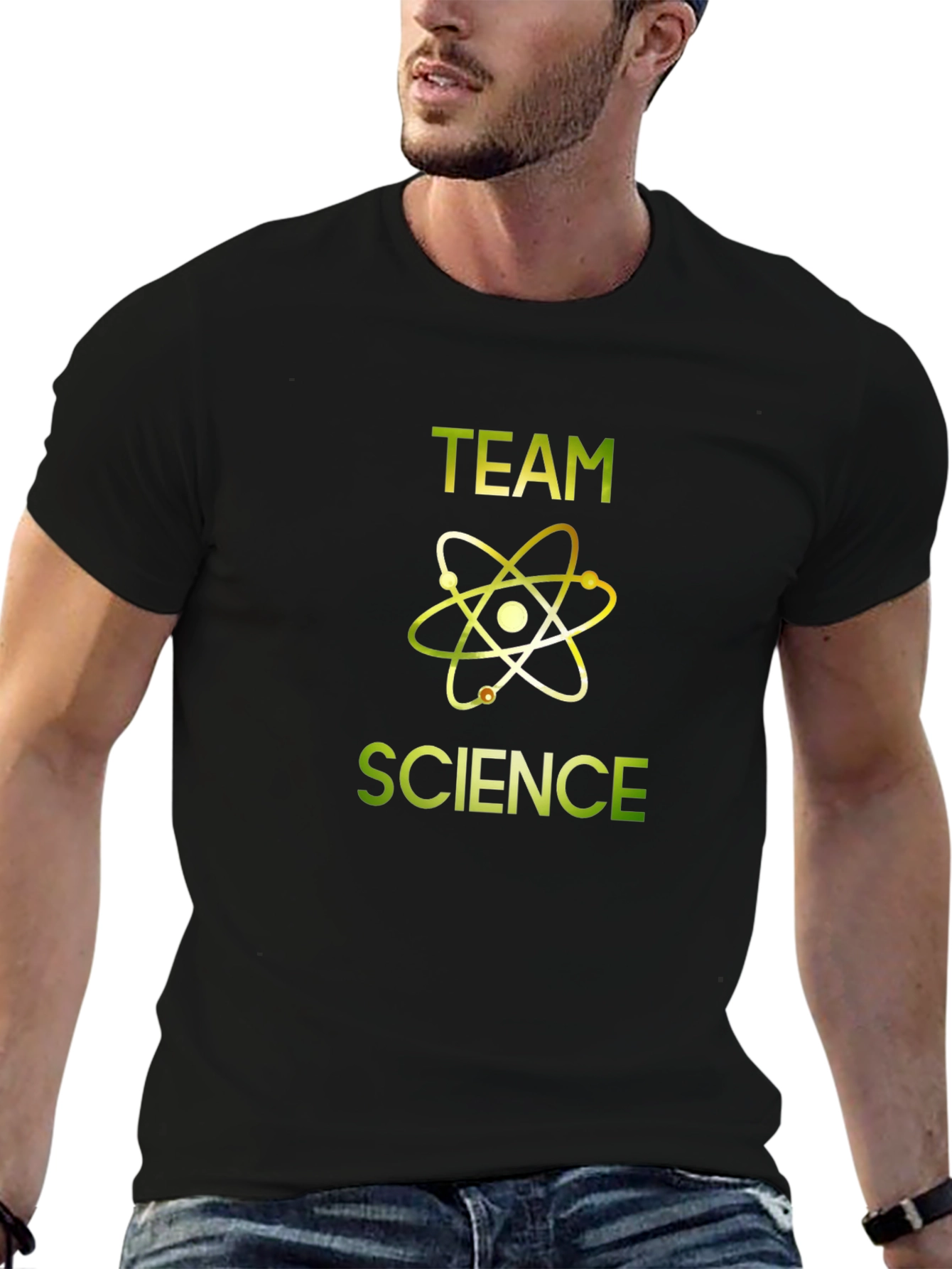Team Science Graphic Tee - Bold Design Soft Fabric