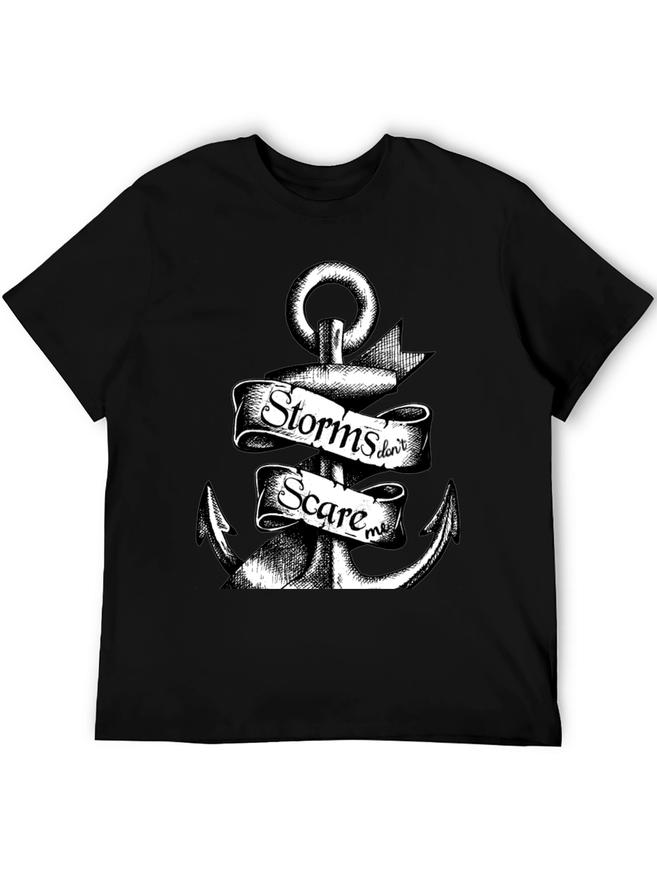 Storms Dont Scare Me Anchor Graphic Tee