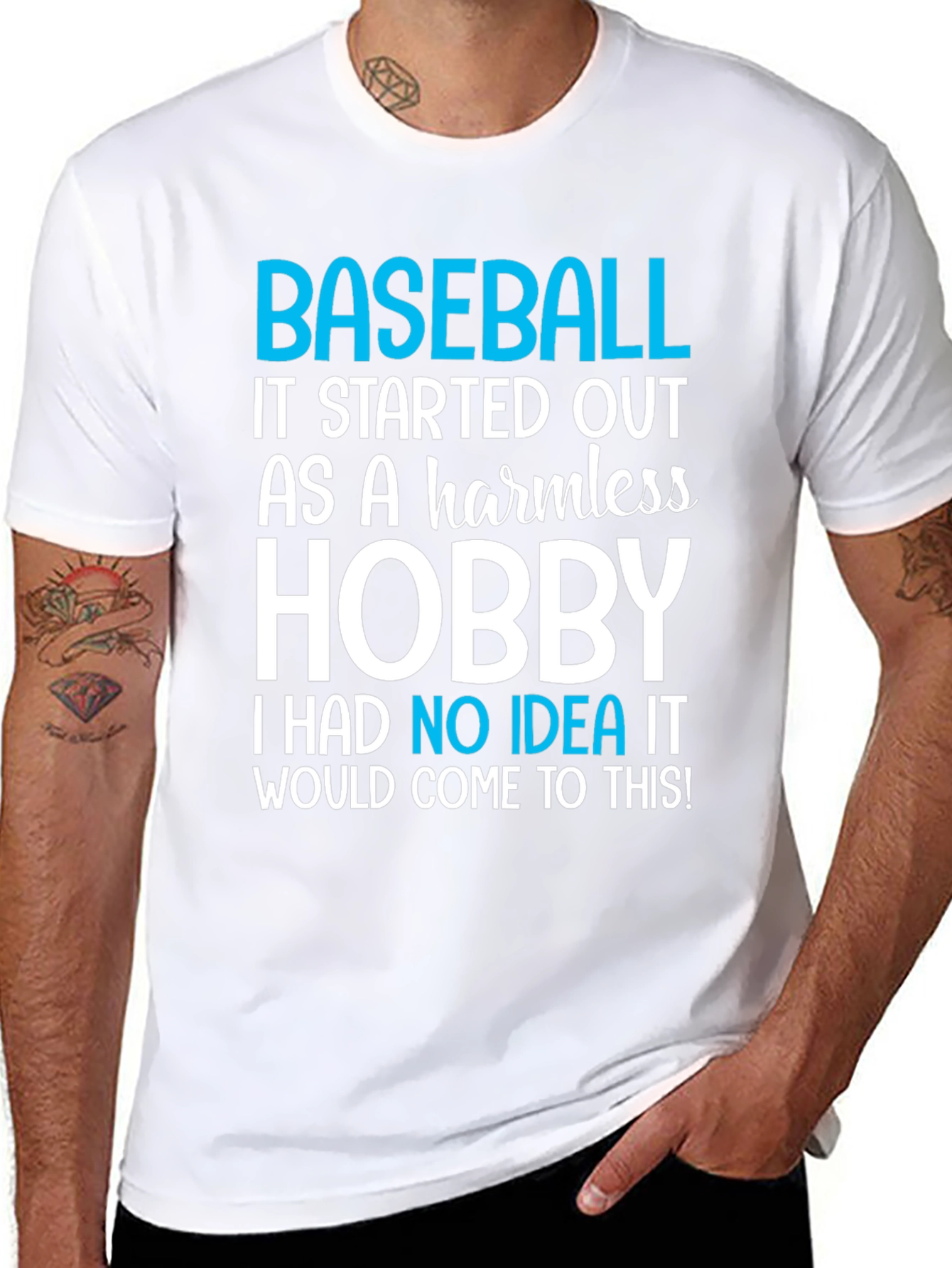 Baseball Hobby T-Shirt - Humorous Sports Tee