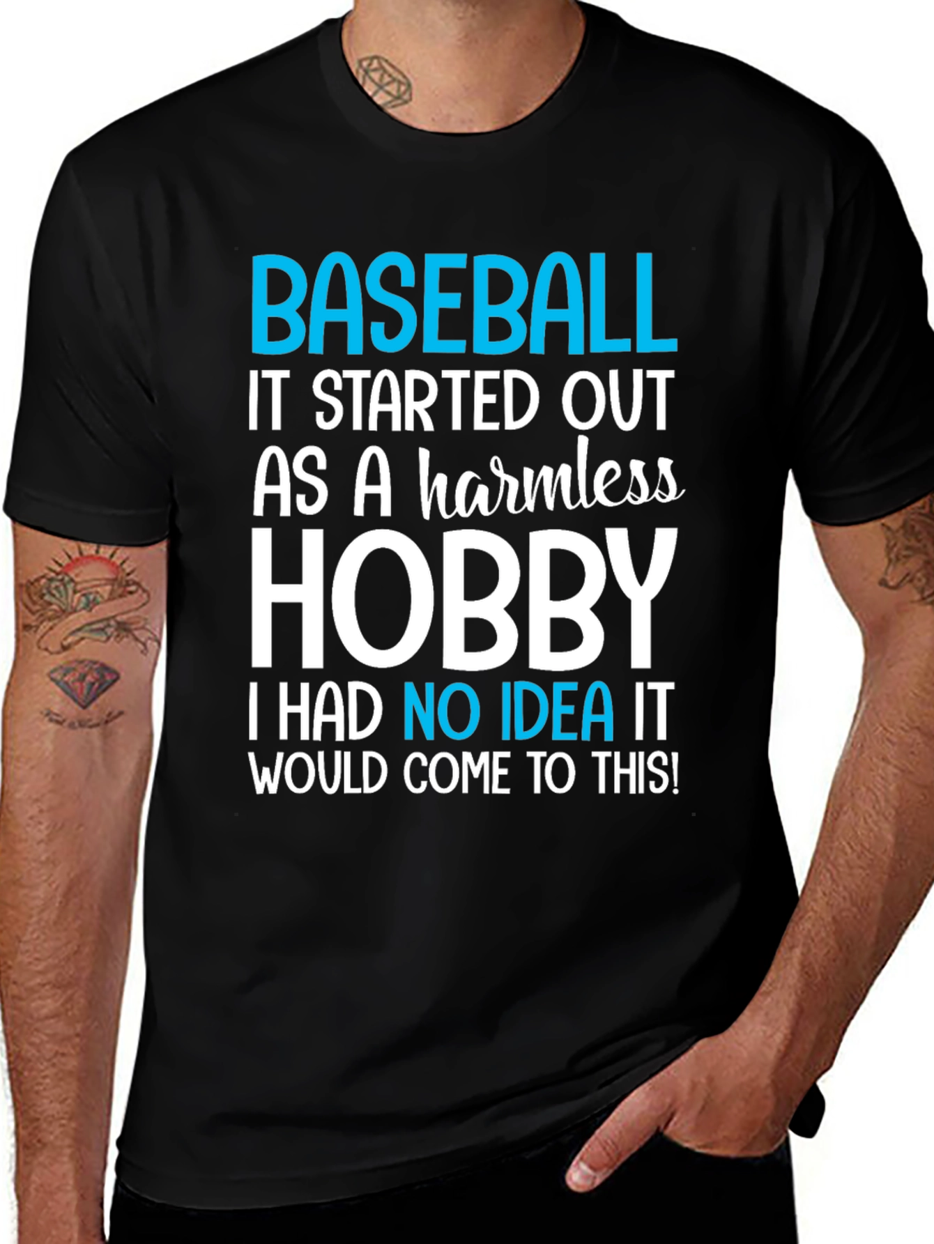 Baseball Hobby T-Shirt - Humorous Sports Tee