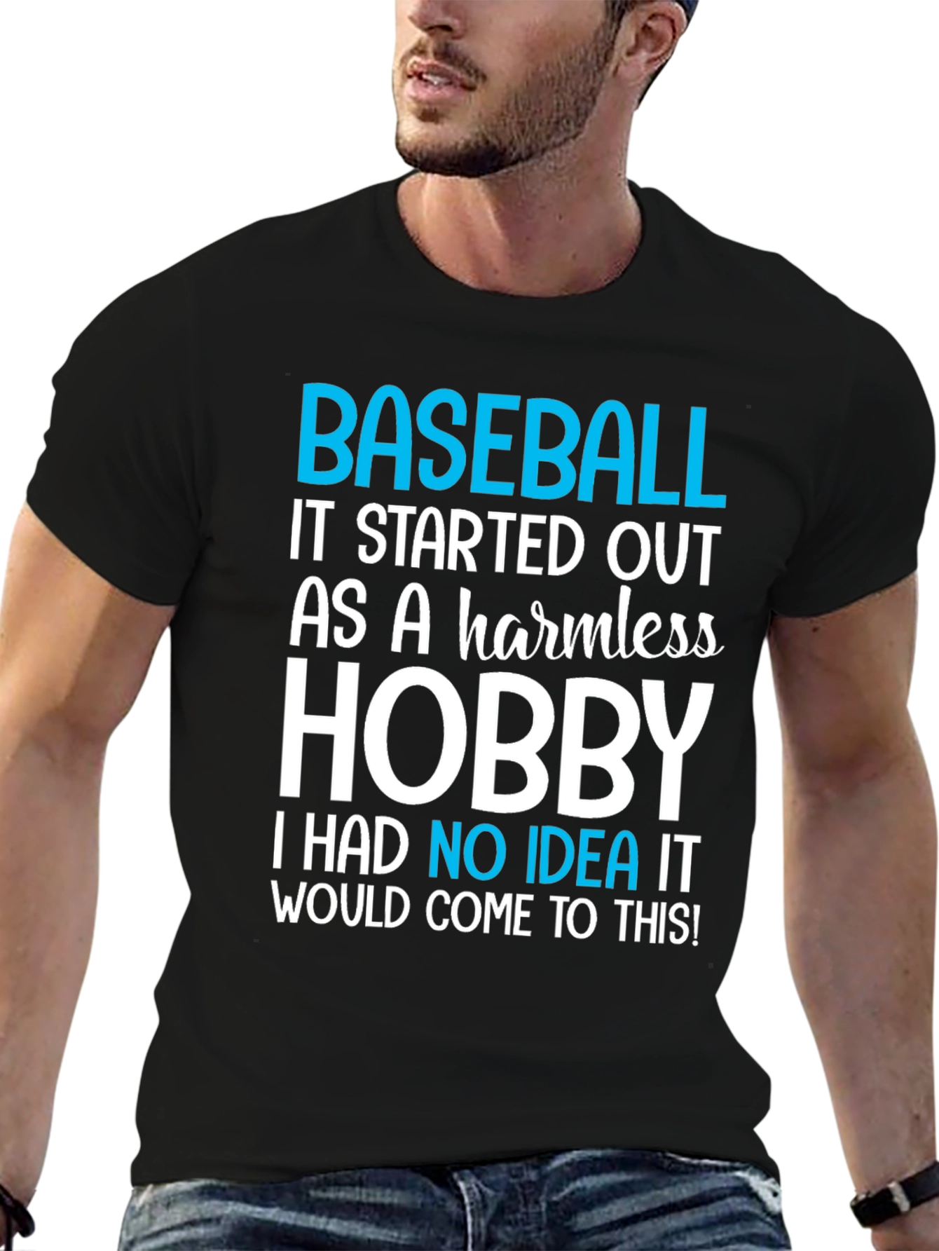 Baseball Hobby T-Shirt - Humorous Sports Tee